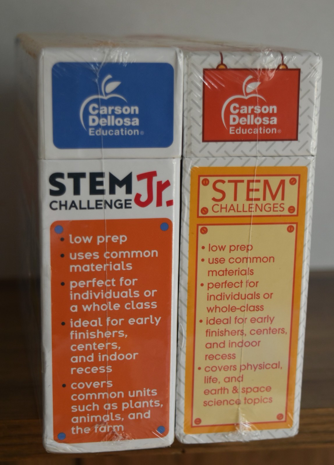Carson Dellosa , STEM Challenge, Grades PK-1 & 2-5, Lot of 2 New/Sealed Boxes