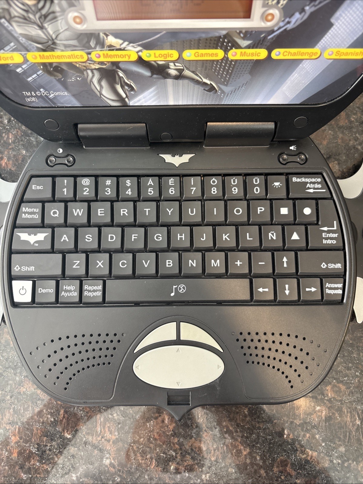 BATMAN Power Wing Laptop NEW Oregon Scientific (TESTED – WORKING) Vintage Game