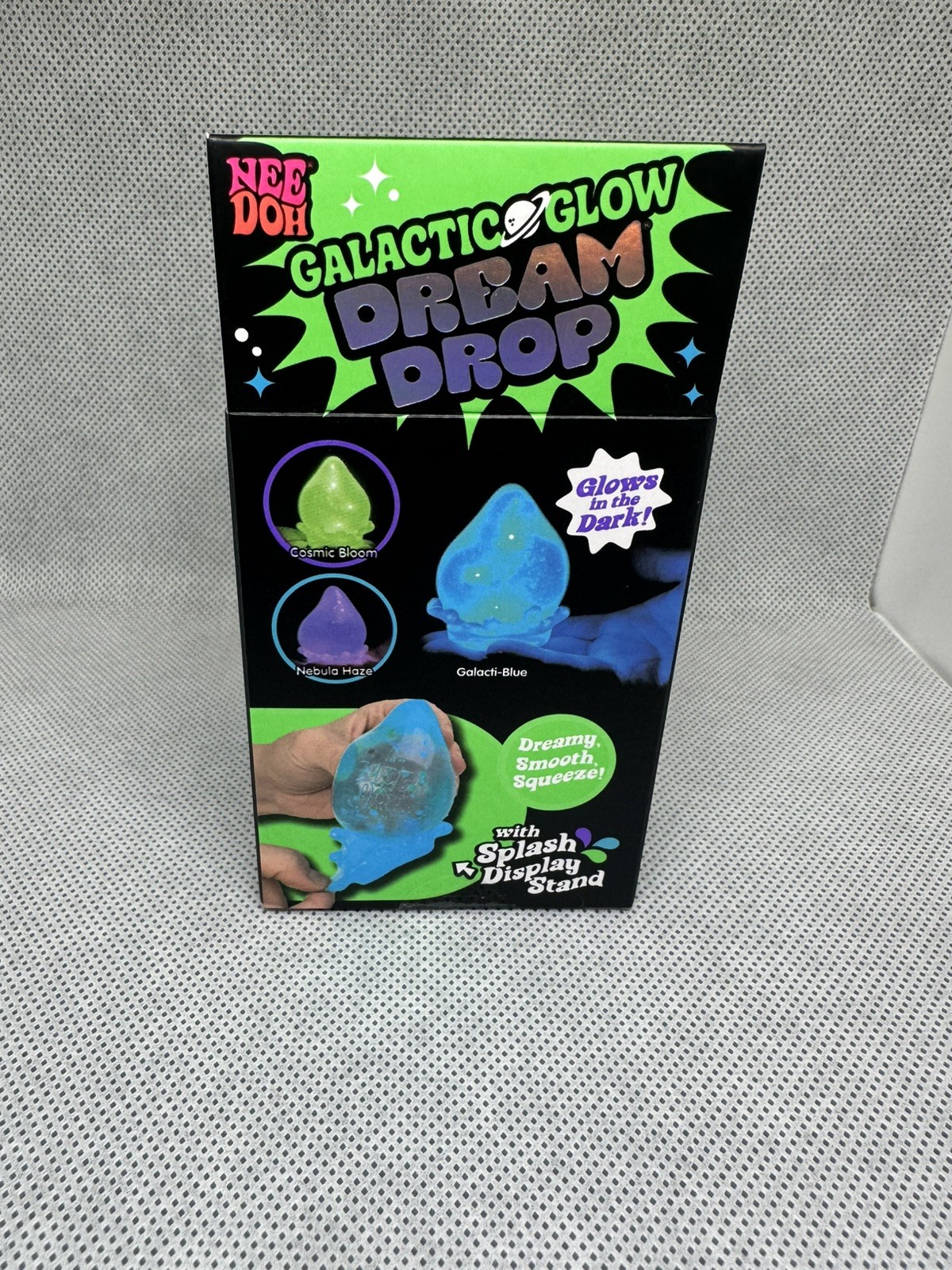 Galactic Glow NEEDOH DREAM DROP NEE DOH SCHILLING PurpleCosmic Bloom Fidget Toy