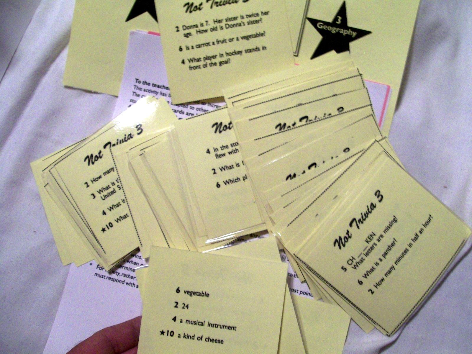 Remedia Educational Publications NOT TRIVIA 3 #560C