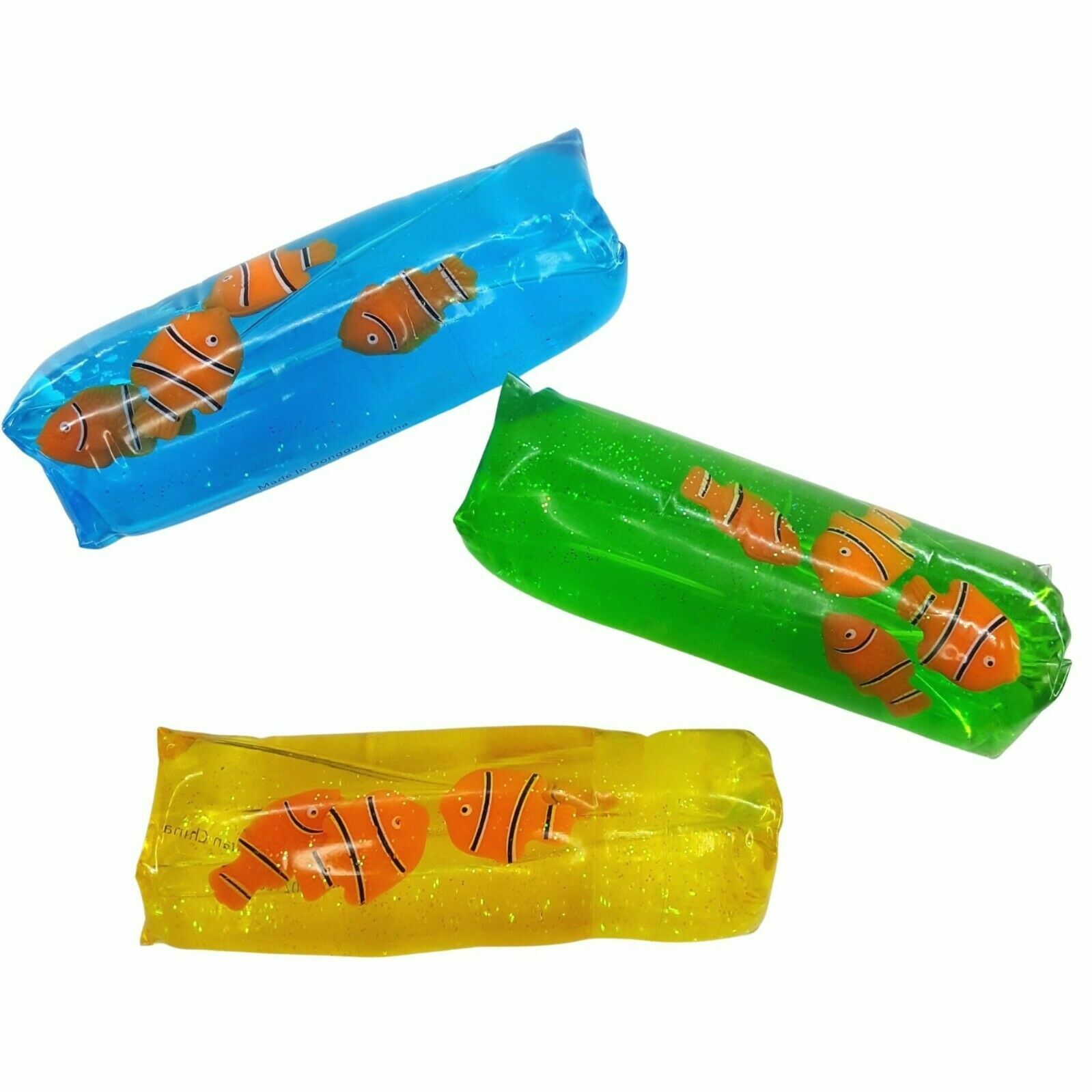 1 Clown Fish Water Wiggler Sensory tube wigglie snake fidget tactile autism toy