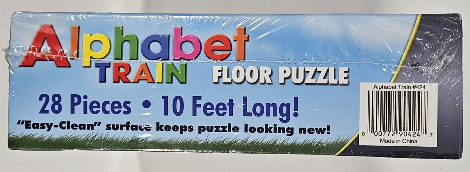 Alphabet Train Floor Puzzle Melissa & Doug 28pc 10 feet long Ages 3 and Up New