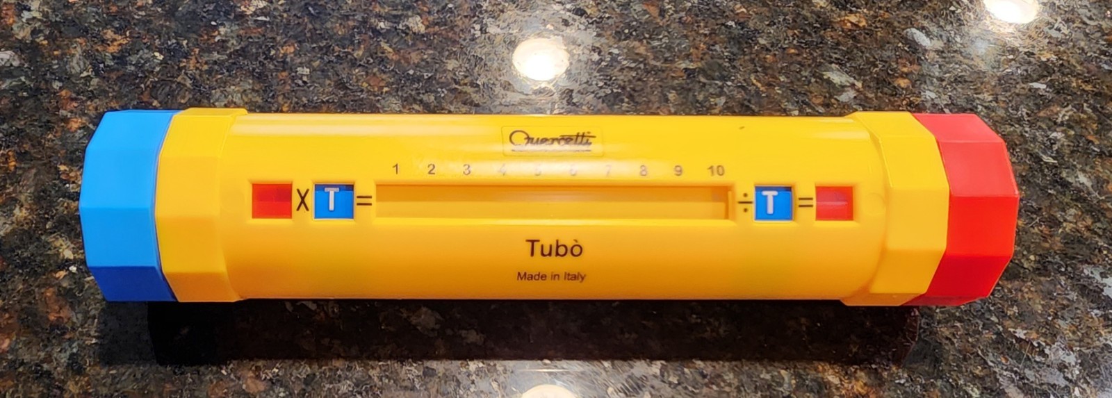 Quercetti Tubo Educational Toy for Learning Multiplication and Division Tables