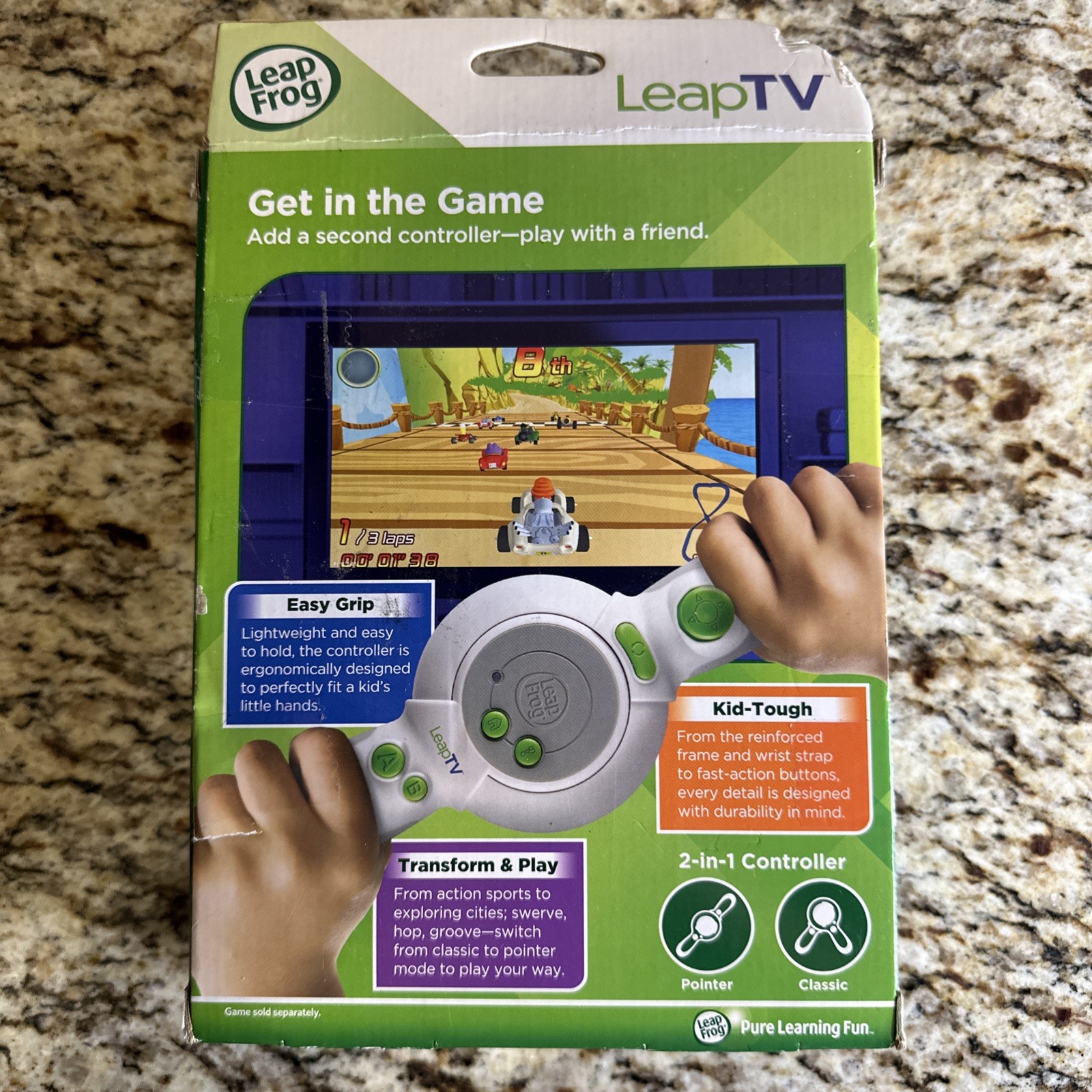 VTG LeapFrog LeapTV 2-in-1 Transforming Controller #31704 NEW Open Box Package
