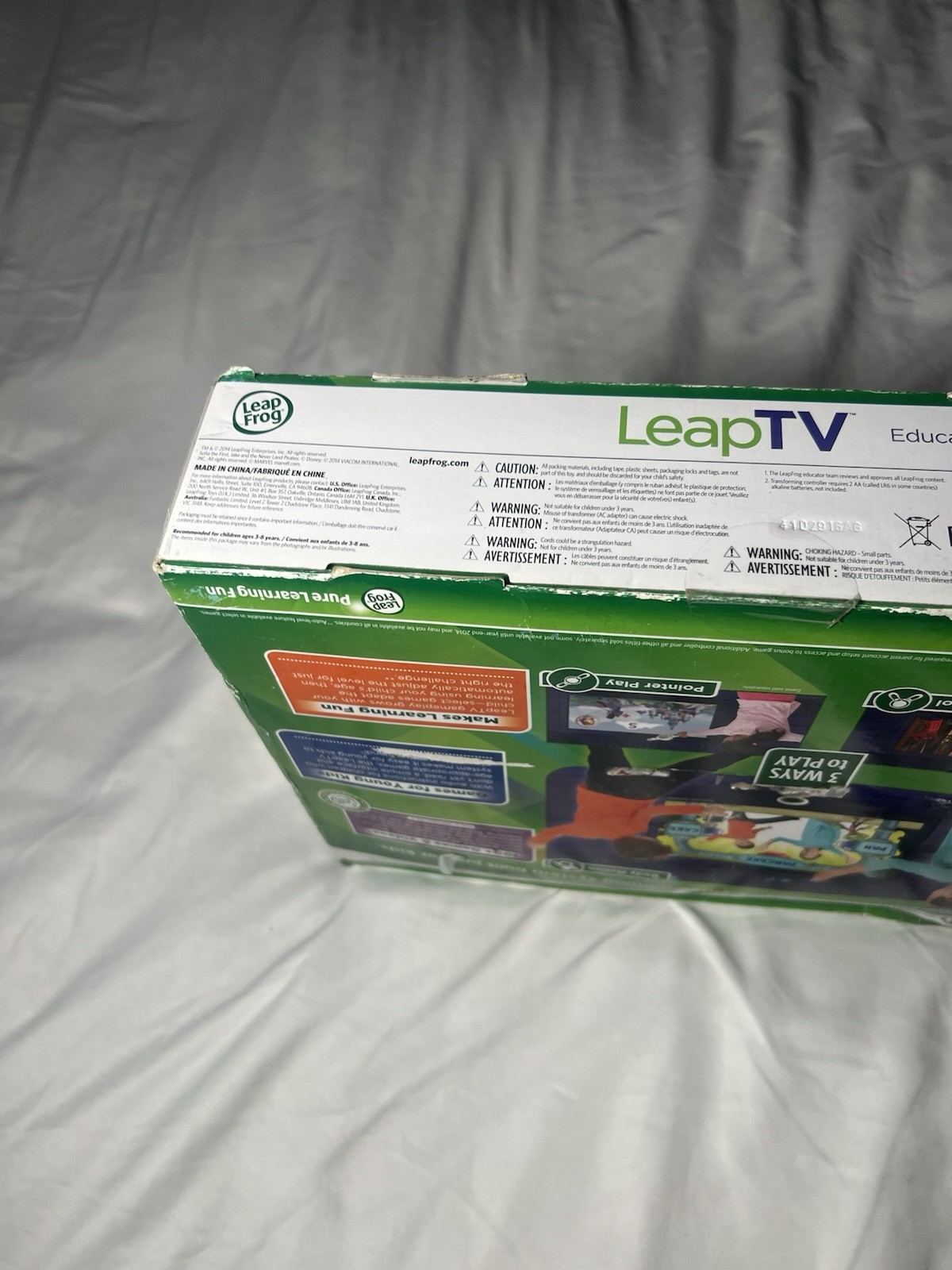 Leap Frog LeapTV Educational Active Video Gaming System NEW