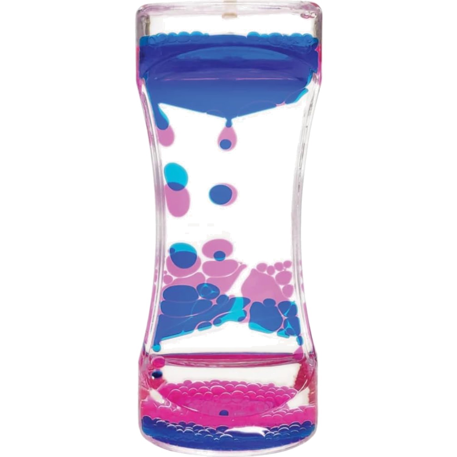 Blue & Pink Liquid Motion Bubbler – Enhance Focus & Mindfulness for All Ages