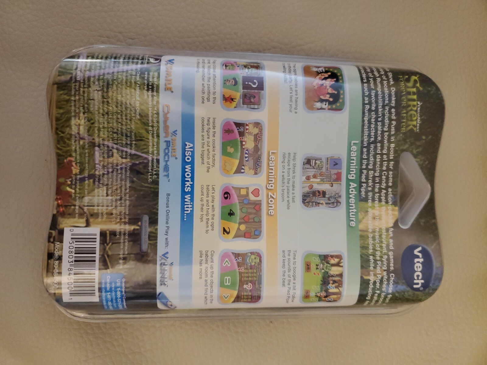 VTECH V.Smile Motion Shrek Forever After game Brand New Sealed