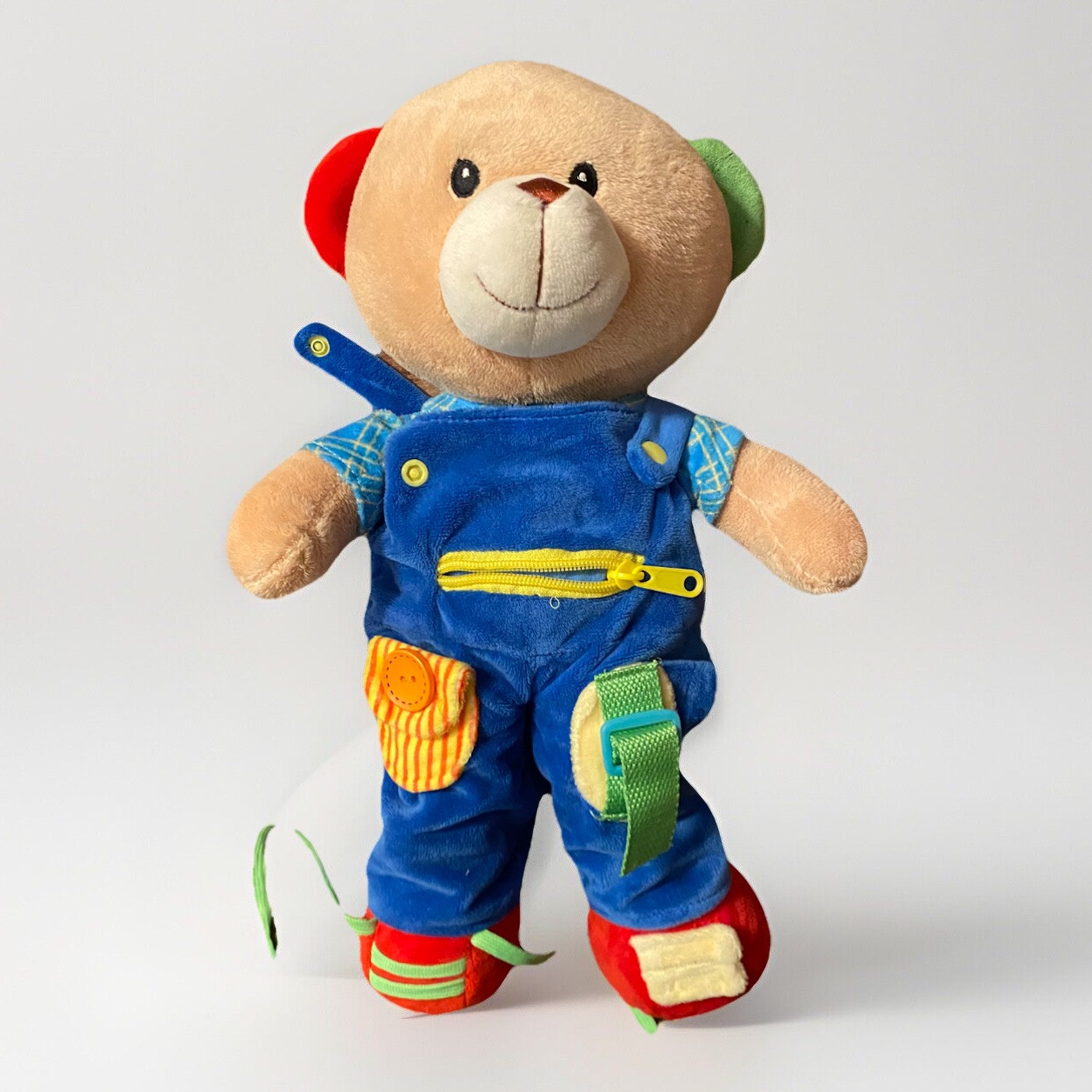 Linzy Learn to Dress Teddy Bear Fine Motor Dexterity Occupational Therapy EUC