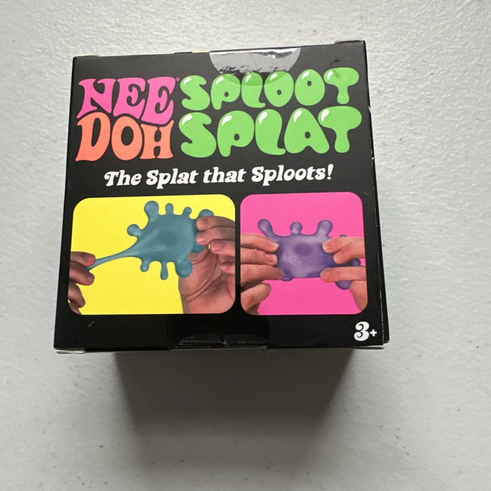 Nee Doh Sploot Splat Purple Squishy Stretch Splat Squeeze Toy Ages 3+ (2024)