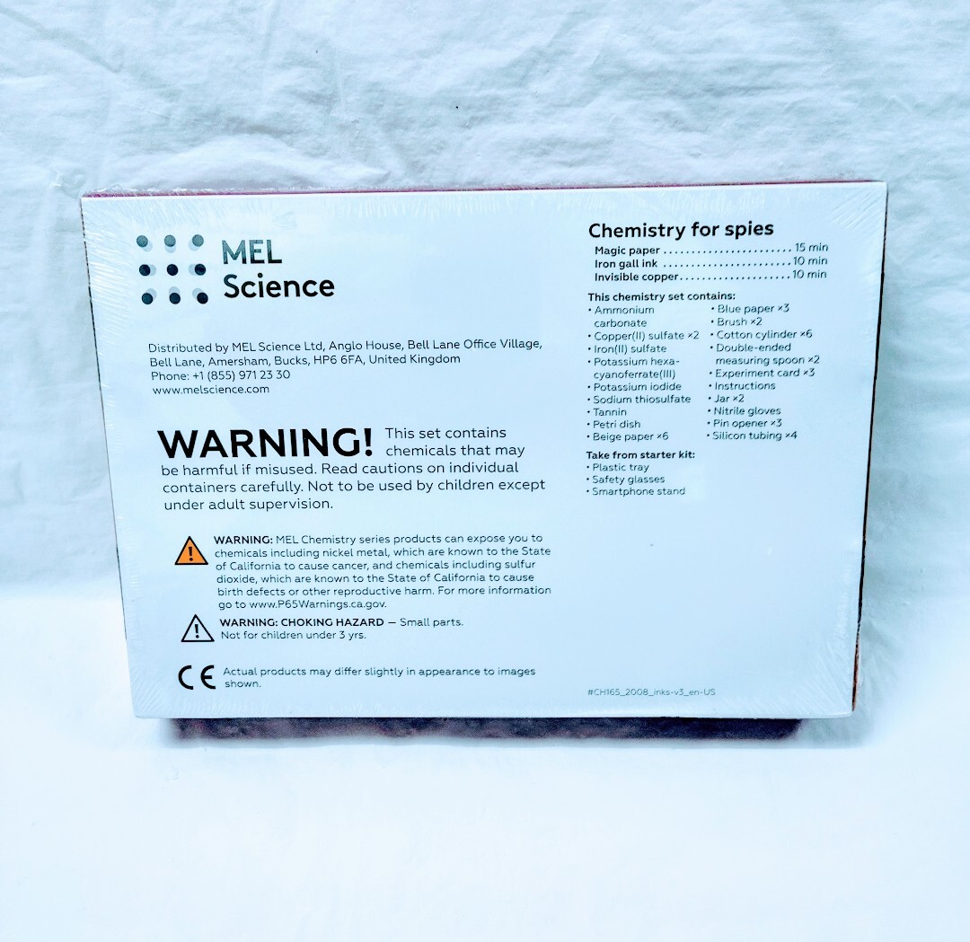 Mel Chemistry Chemistry For Spies 10+ CH165