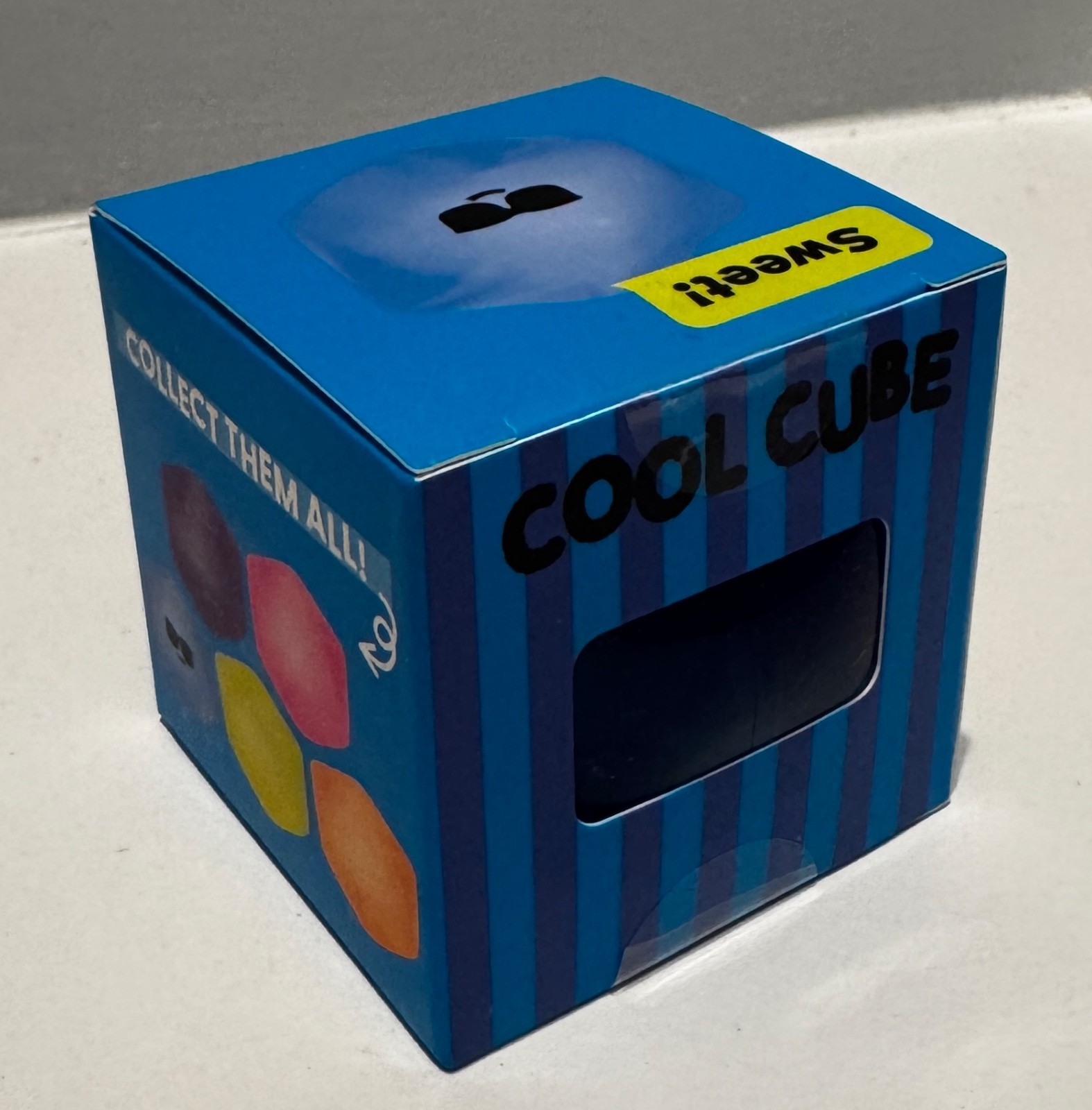 J’Adore Cool Cube Squishy TikTok Viral Stress Toy Super Soft Fidget Target Blue