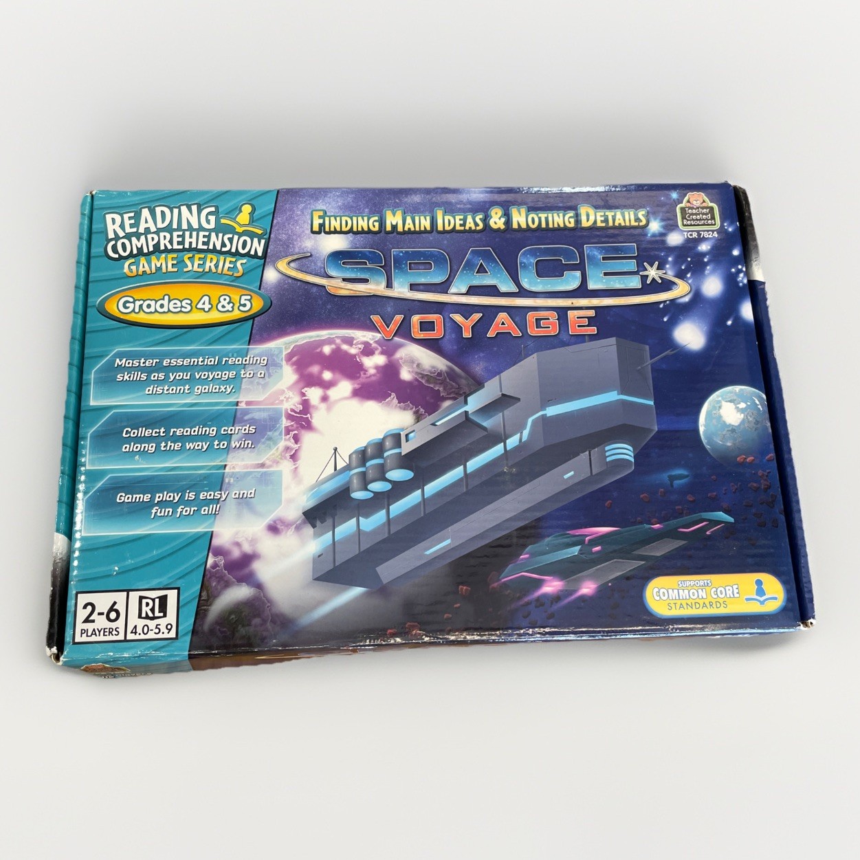 TCR~7824 Space Voyage Grades 4-5 Reading Comprehension Game Series