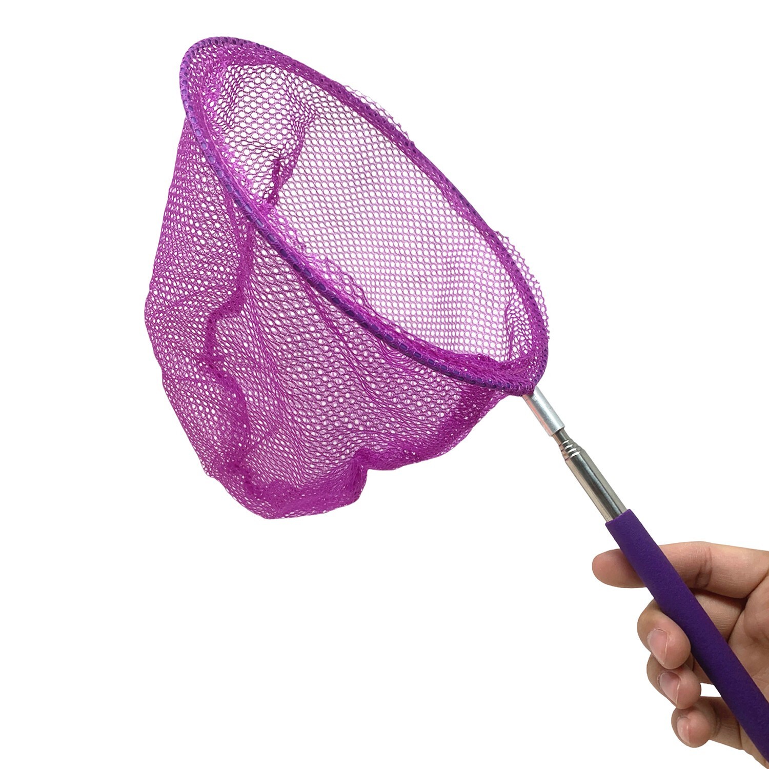 2 Pc Extendable Butterfly Net Catching Bugs Insects Extendable 34in (2 Colors)