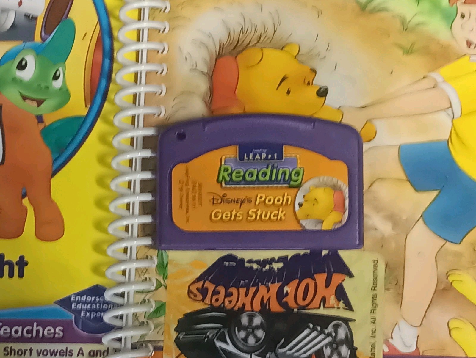 leapfrog leappad books Lot Of 6 Books And 6 Cartridges Clean Working Condition