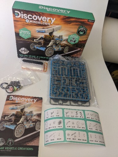 Discovery Mindblown Solar Vehicle Model Creations 197 Easy Pieces New Open Box