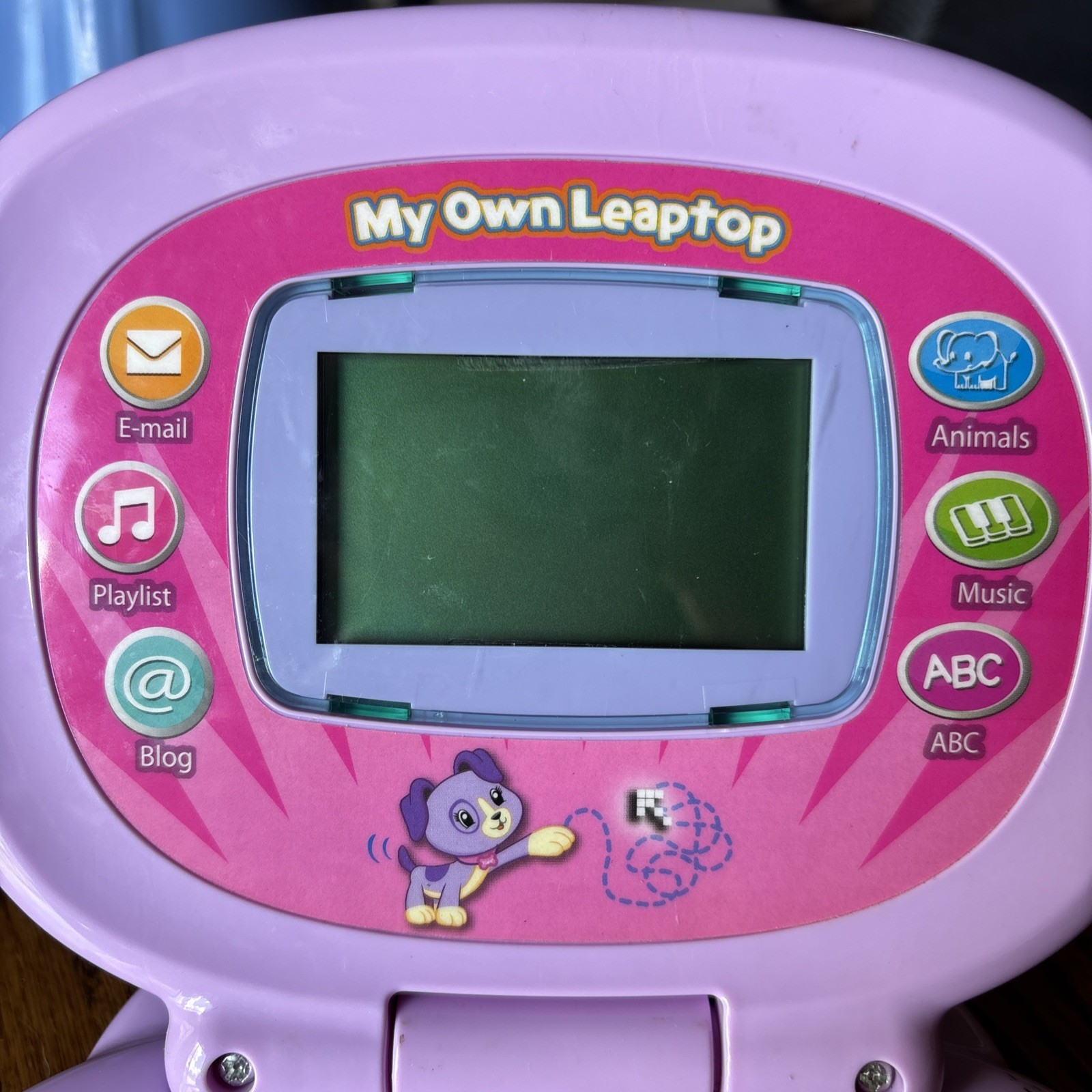 Leap Frog My Own Leaptop Laptop 2010 Purple Pink Tested Works Great