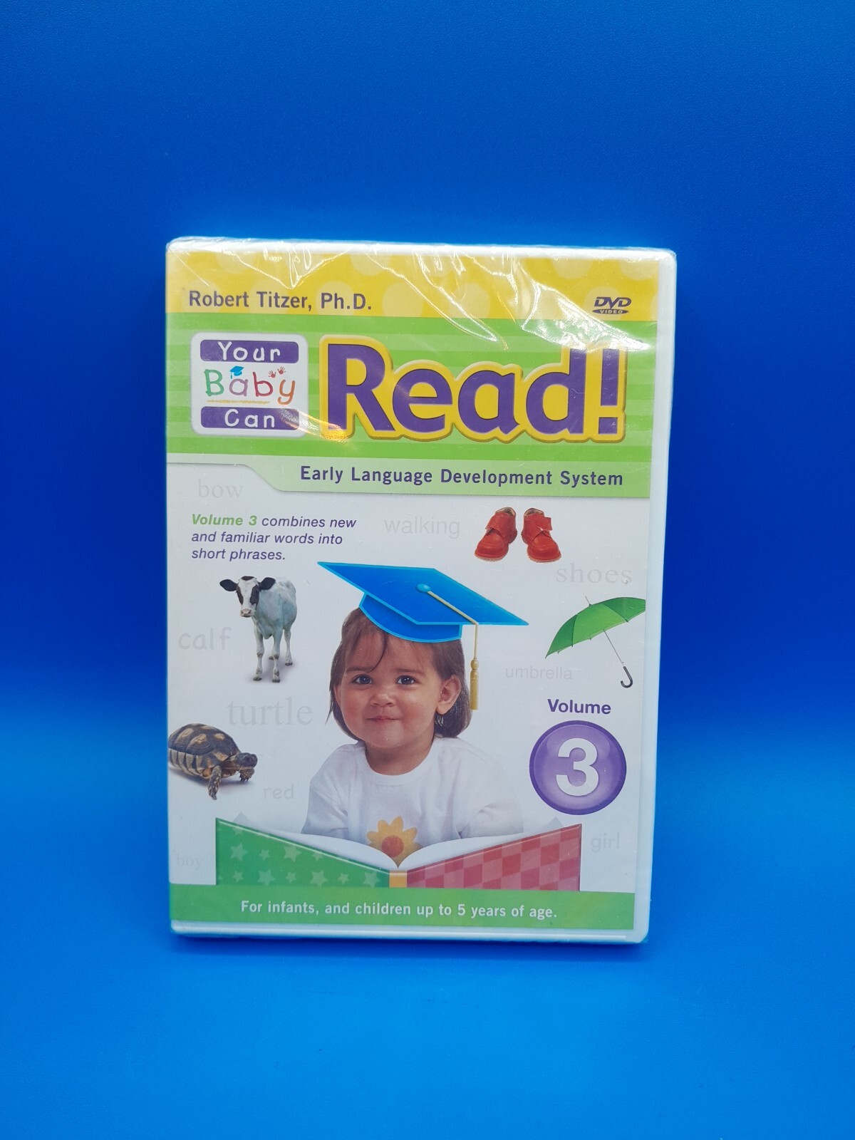 Your Baby Can Read! Volume 3 DVD Plus Review DVD New Sealed Robert Titzer Learn