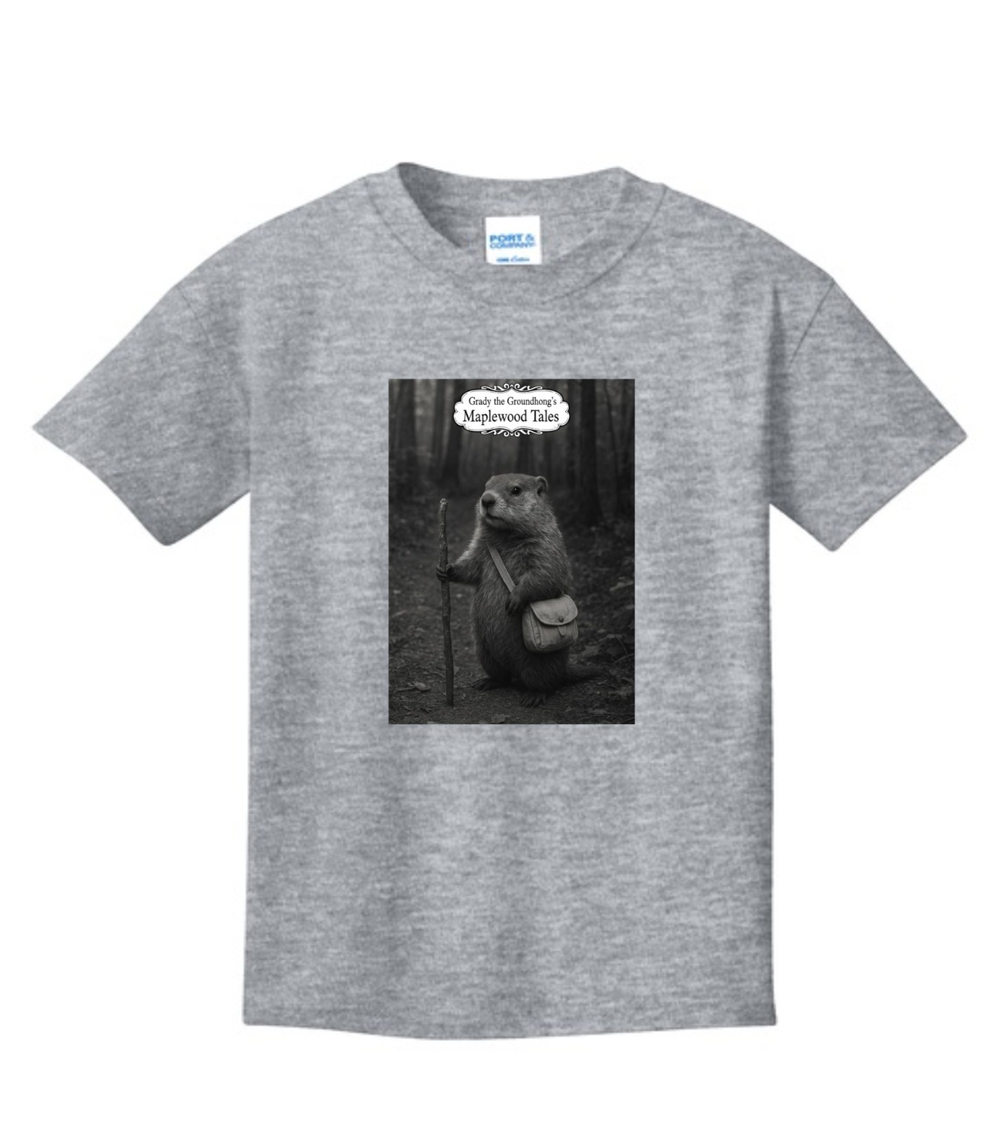 LIMITED EDITION GRADY THE GROUNDHOG MISPRINTS – sizes youth medium / youth large