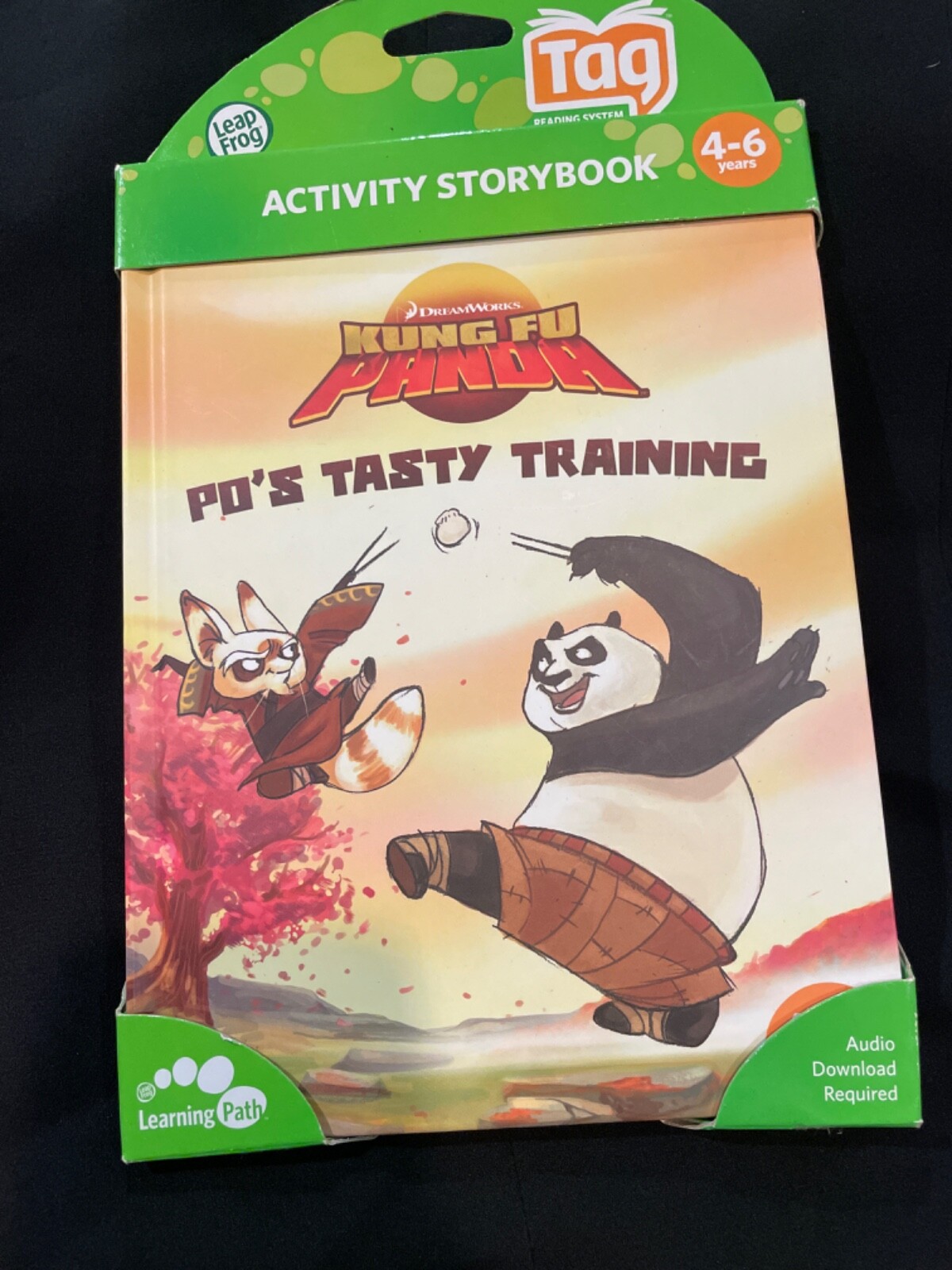 Leap Frog Tag Reading System Kung Fu Panda Po’s Tasty Training 4-6 Years