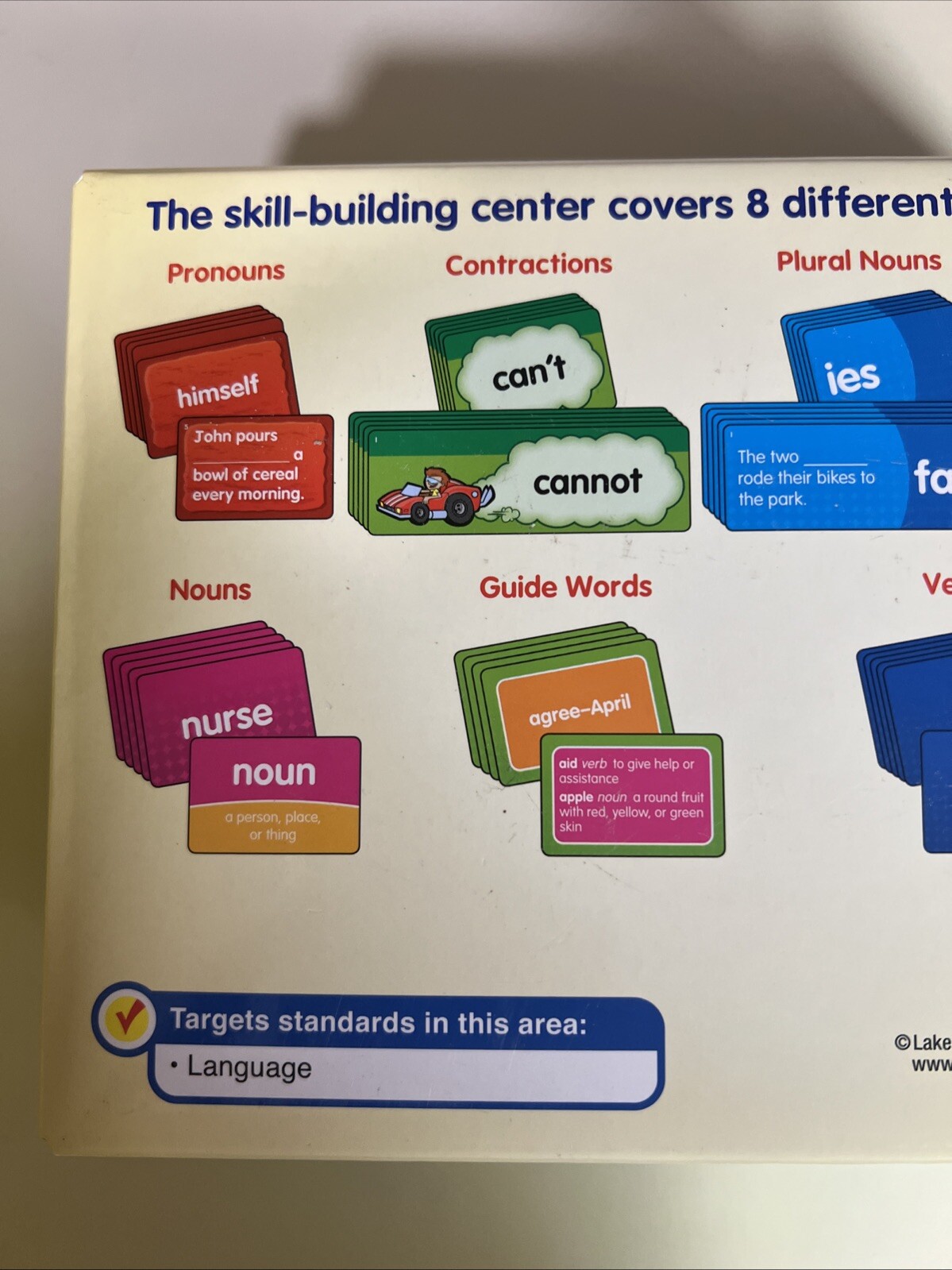 Lakeshore Language Skills Match & Sort Language Quickies Grades 2-3 #PP577 NEW
