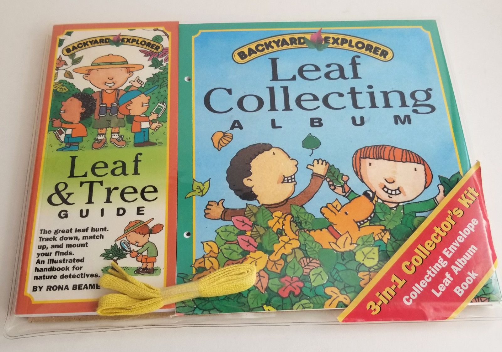 Backyard Explorer 3 In 1 Collectors Kit Leaf Album Book S-3