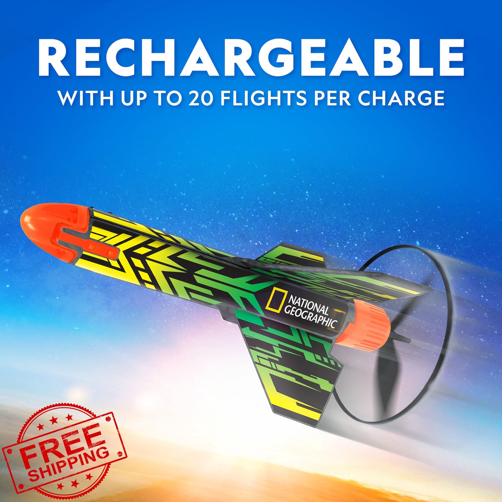 Blue Marble Rocket Launcher Science Kit