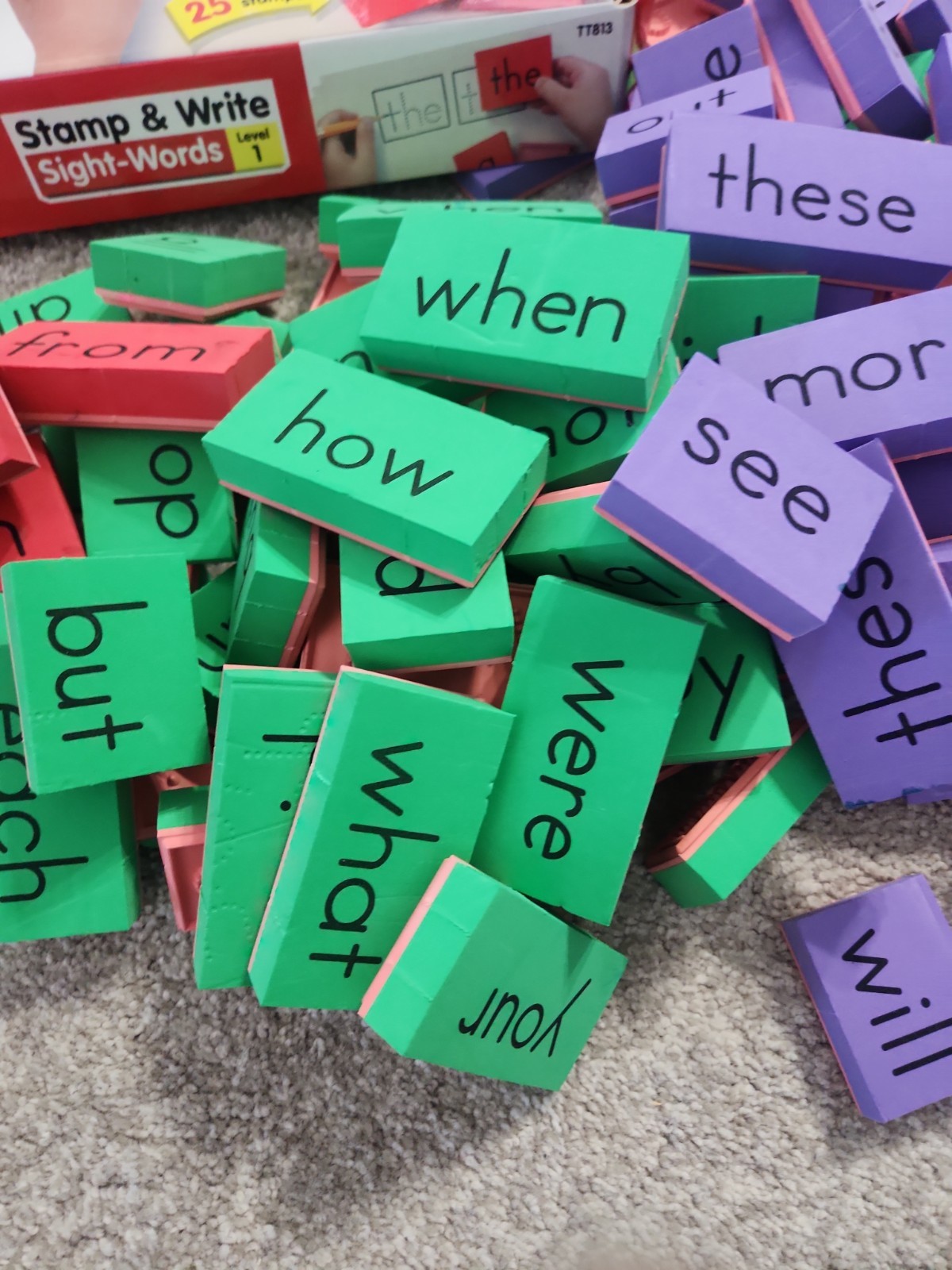 Lakeshore Learning Stamp & Write Sight-Words Level 1, 2 & 3