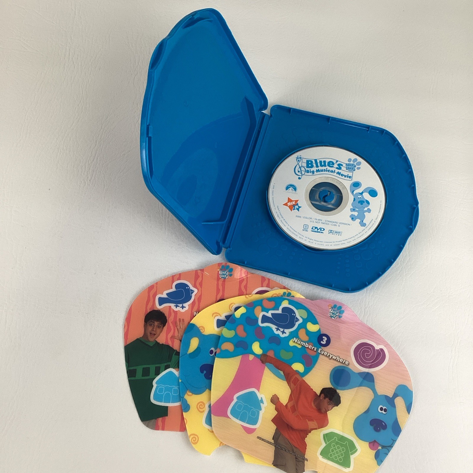 Fisher Price InteracTV DVD Based Learning System Blues Clues Dora Elmo SpongeBob