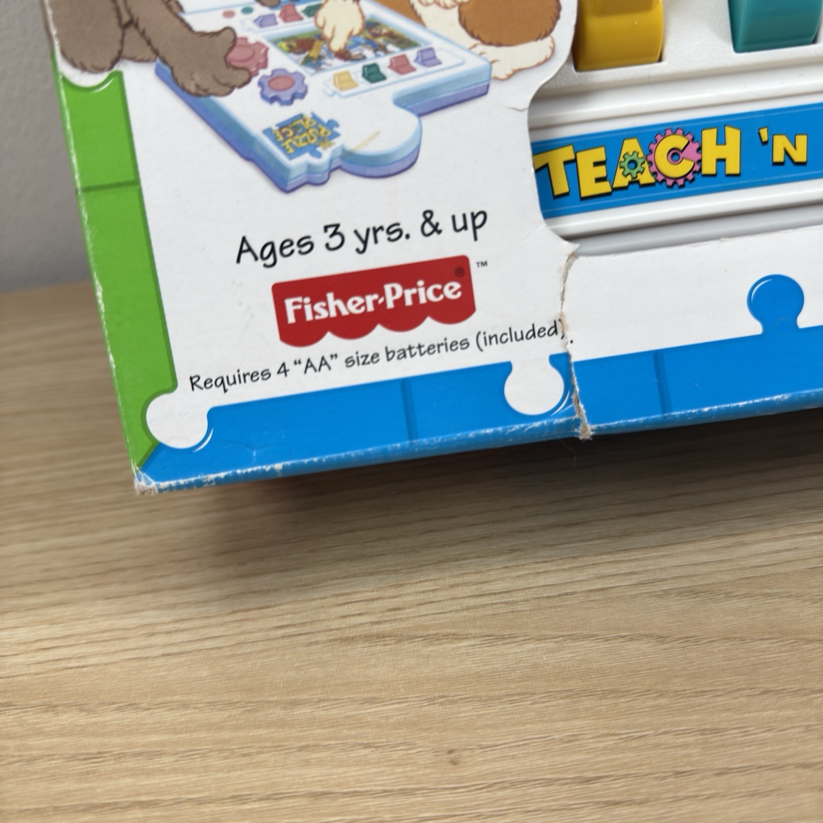 The Puzzle Place Teach ‘N Play Toy Deadstock RARE 90s Fisher-Price Interactive