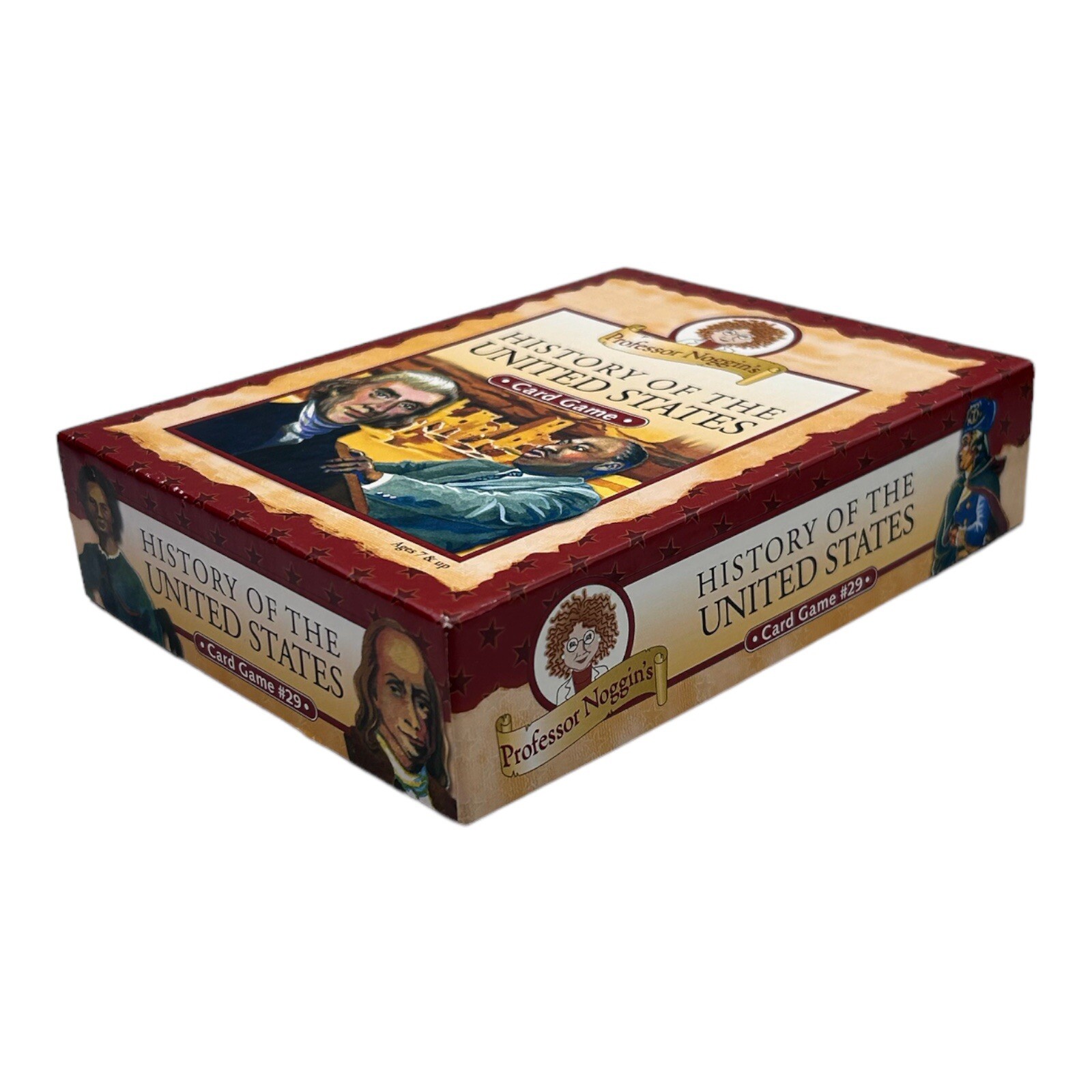 Professor Noggin’s History of the United States Card Game #29 Complete