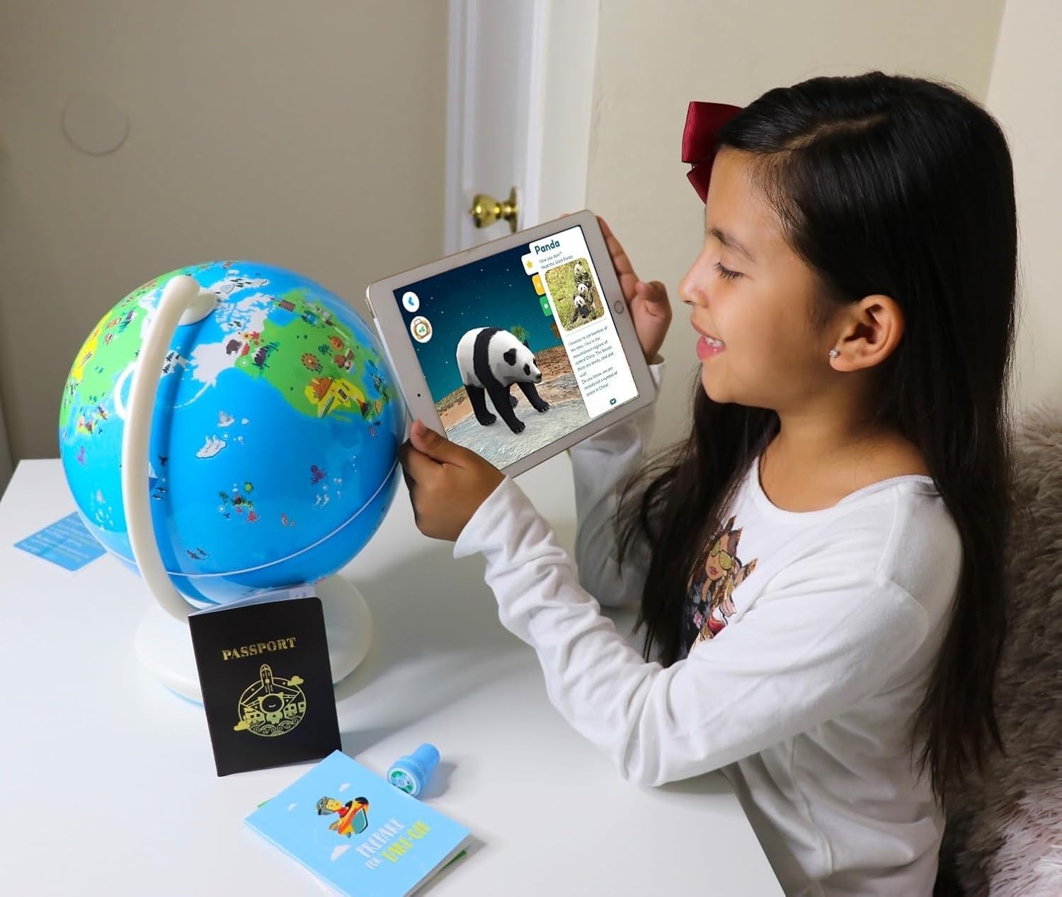 Play Globe for Kids– Orboot Earth: Interactive Kids Globe with 1000+ Facts on…