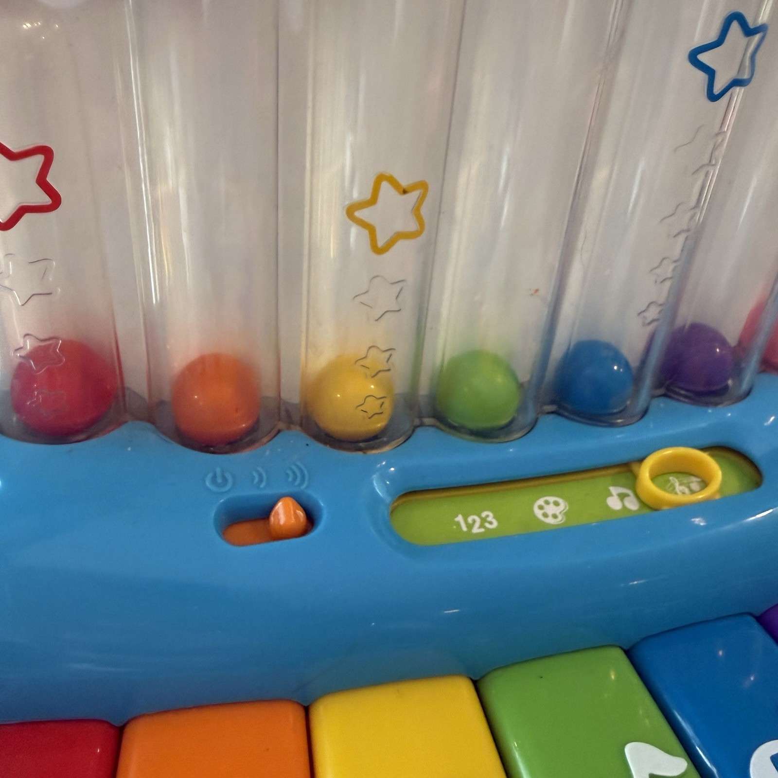 2012 Leapfrog Poppin Play Piano 19204 Musical Learning Toy Numbers/Colors & More