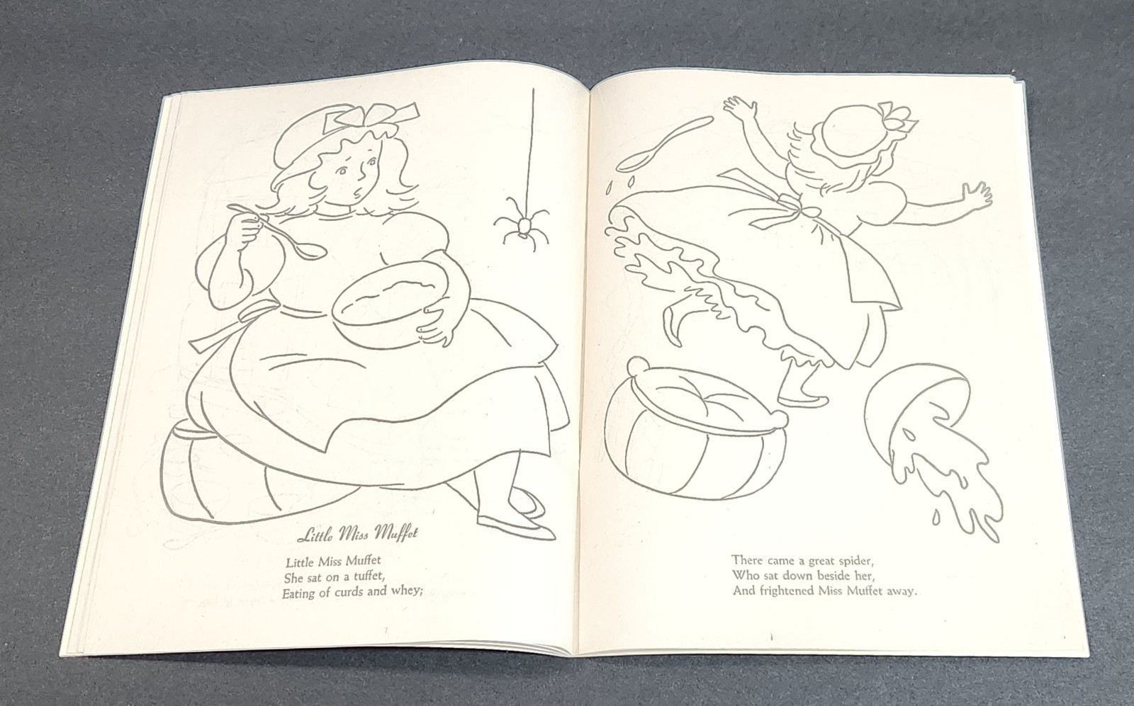 3 Vintage 1967 Coloring Books: Mother Goose, What-If Zoo & First Color Book