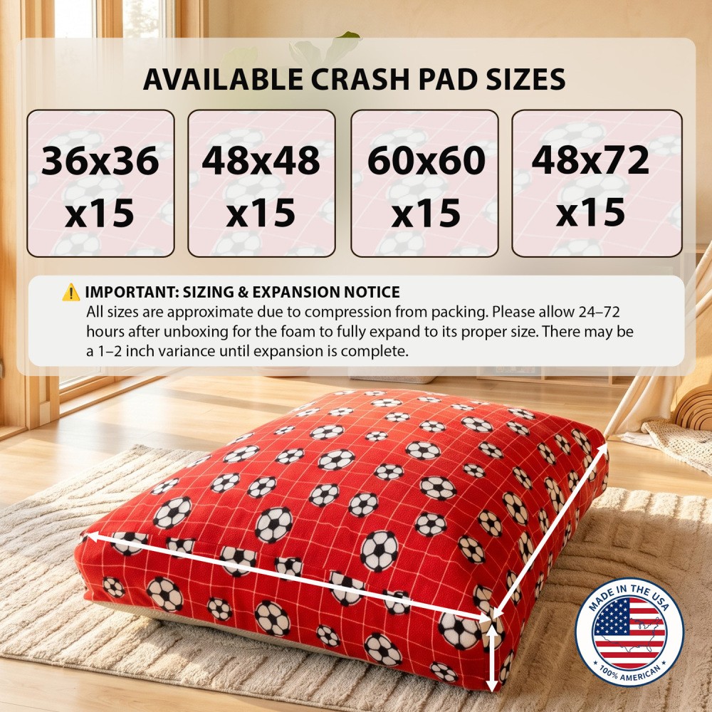 48″x72″ Sensory Crash Pad for Kids & Adult – Crash Mat Landing Mat for Jumping