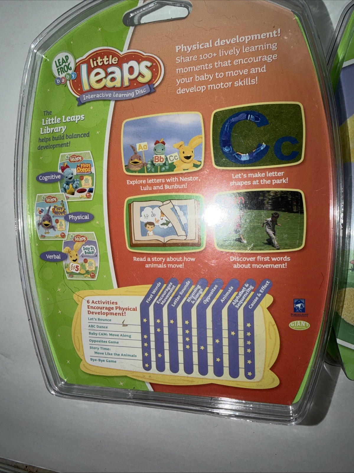 Leapfrog Baby Leap Frog Little Leaps Play & Move and Say It Baby ! NEW