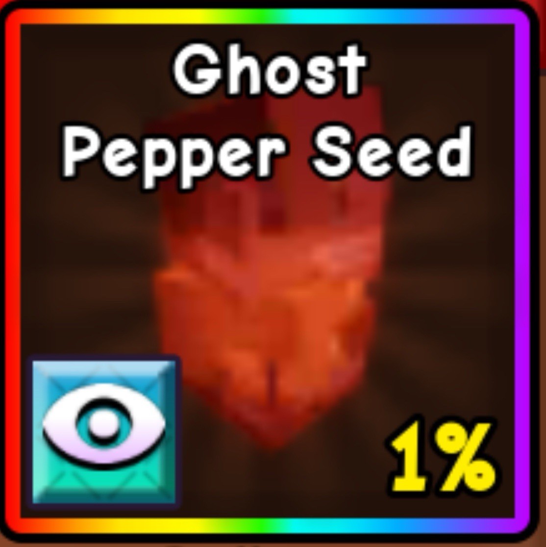 Ghost Pepper Seed 🌶️👻 | Grow A Garden 2 🌻