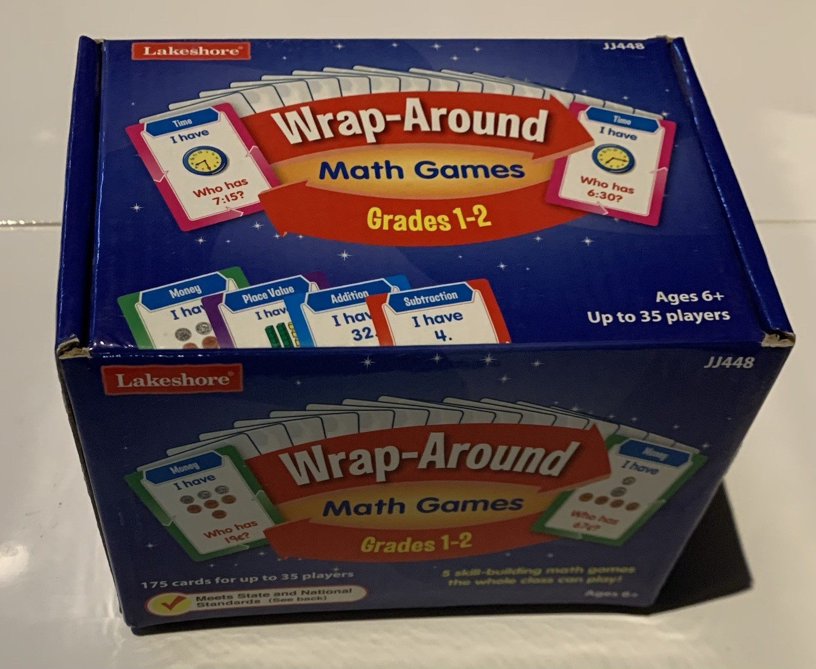 Wrap Around Math Games 💥 Lakeshore Grades 1-2 JJ448 Education Stem homeschool
