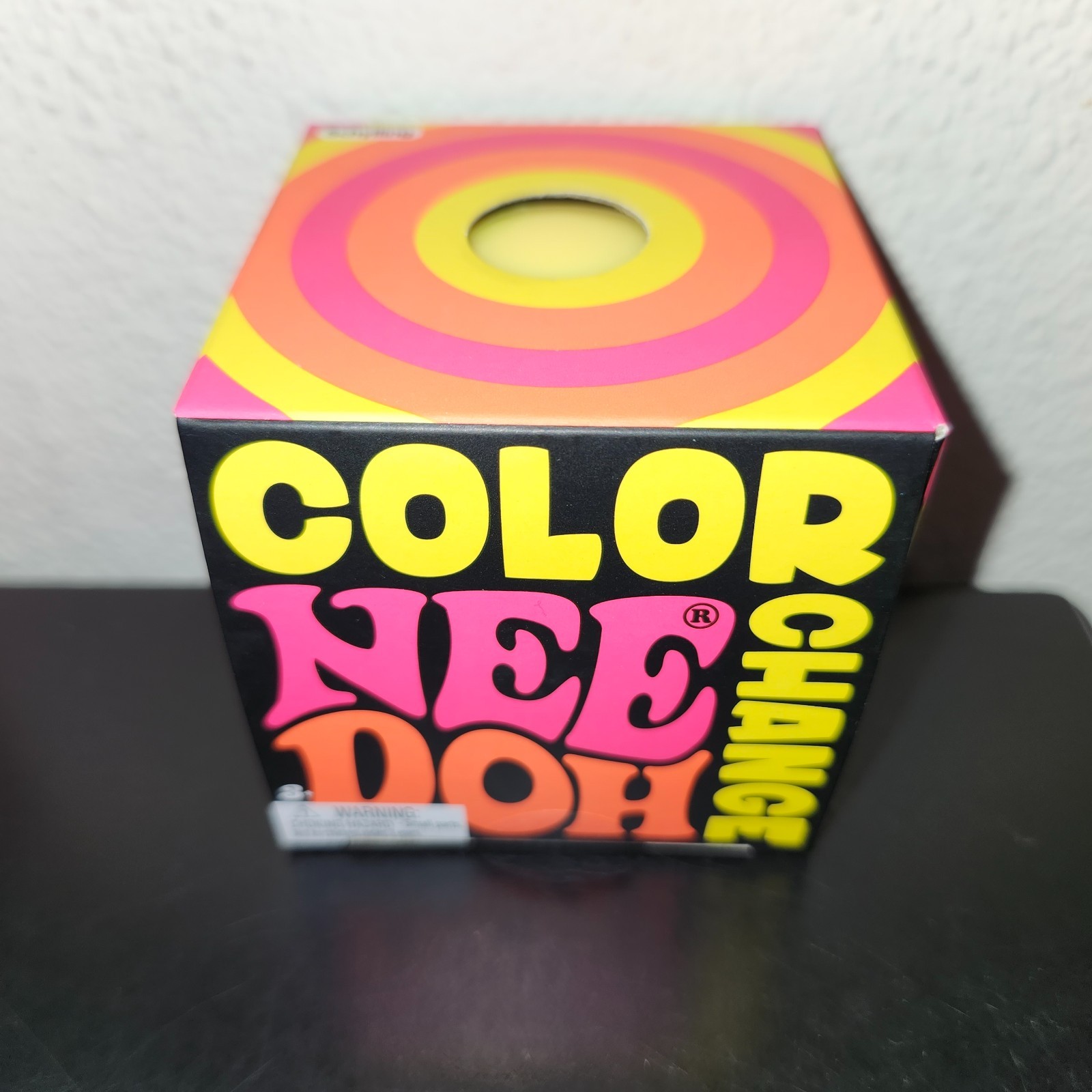Nee Doh Color Change Squish Stress Ball The Groovy Glob, Yellow Fast Ship!