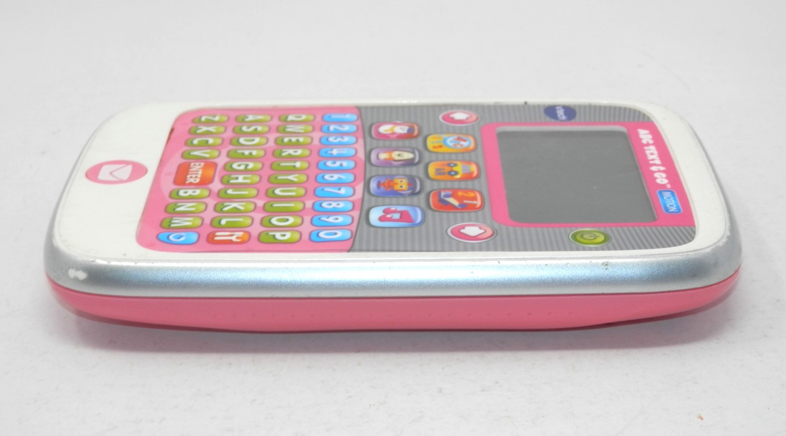 VTech ABC Text & Go Motion Phone Learning Educational Toy Handheld Game Pink