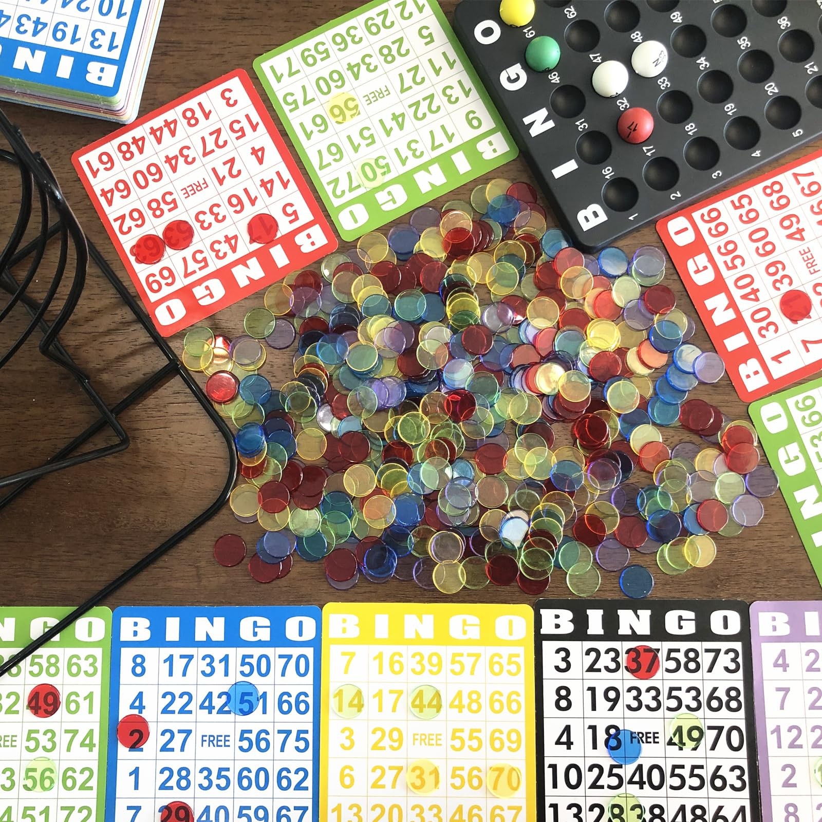 “1000 Bingo Chips Markers – Plastic Tokens for Game Night Parties Classroom”