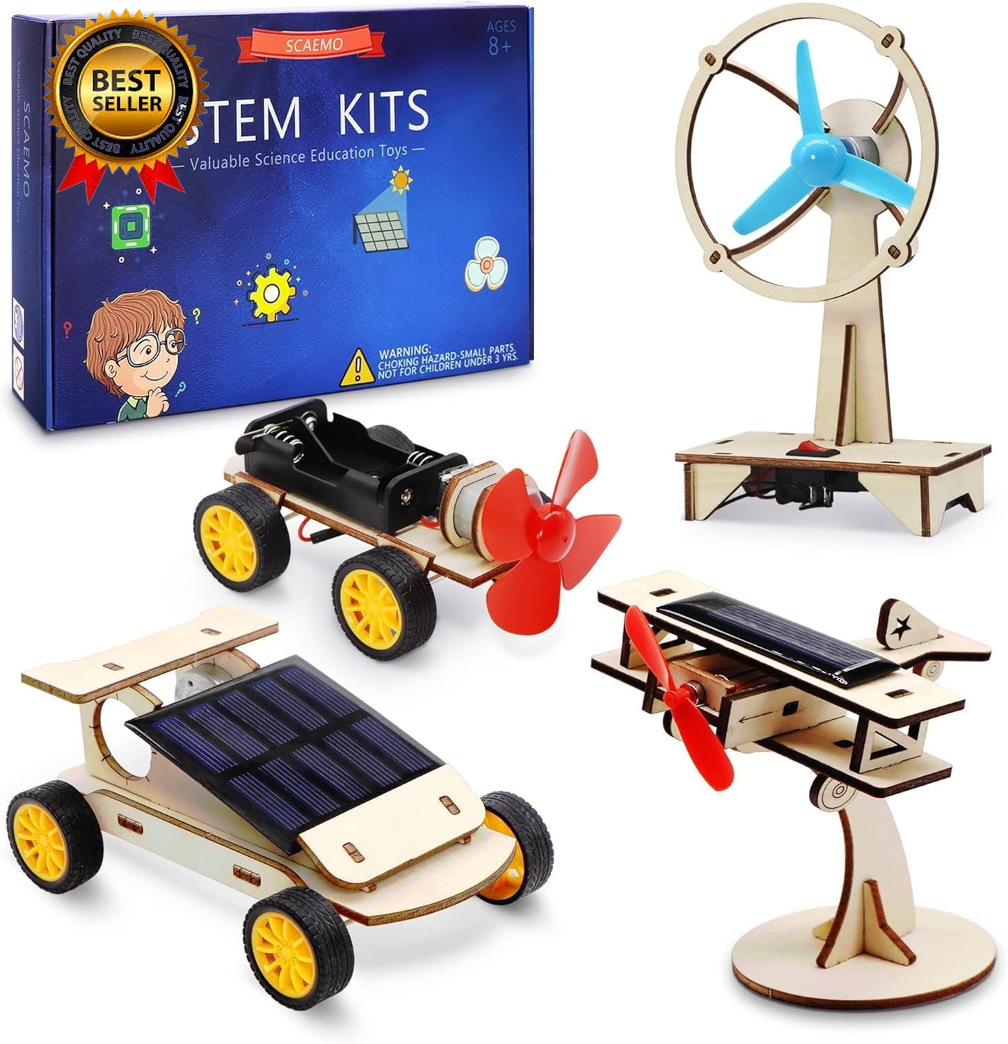 STEM Kits for Kids Ages 8-10-12-14, Stem Toys for Boys Age 8-12, Science Project