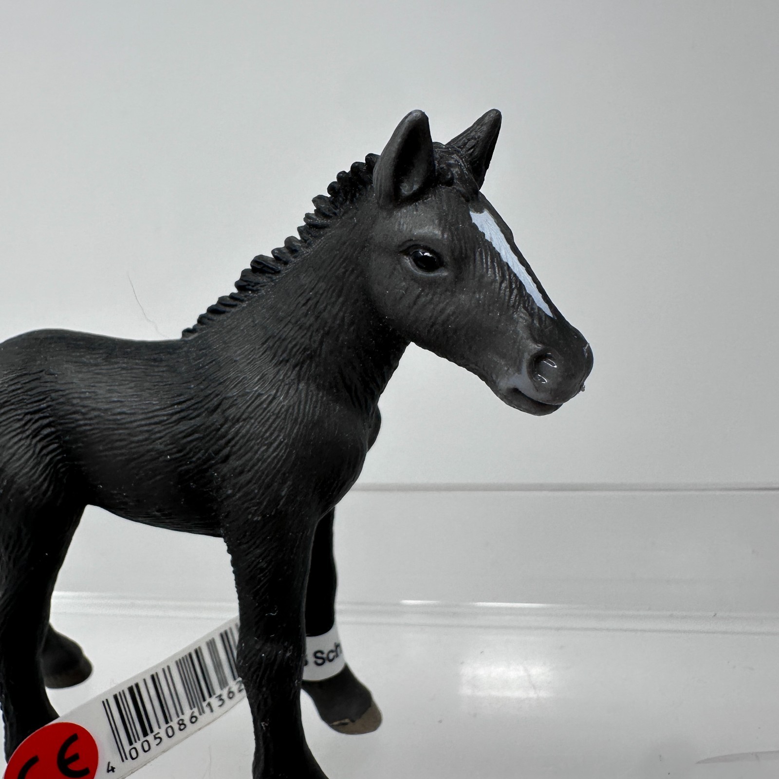 Schleich Percheron Foal Black Horse Baby Pony Wildlife Safari Figure with TAG