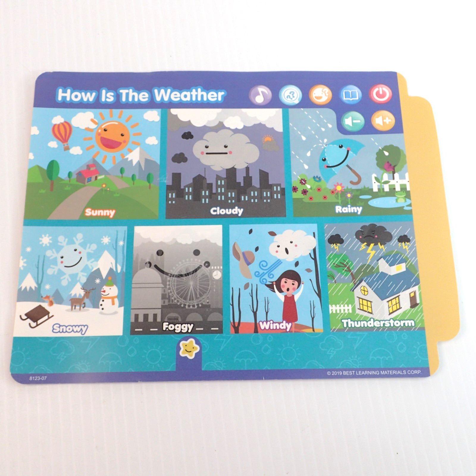 INNO PAD Smart Tablet for Toddlers Educational Toy W/One Card