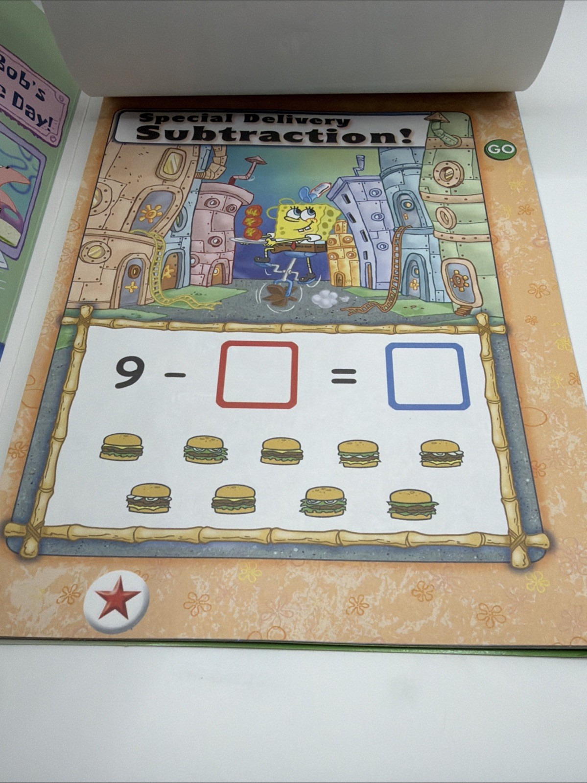 LeapPad Plus Writing Patrick and Gary’s Kelptastic Day Game Book 1&2 +Cartridge