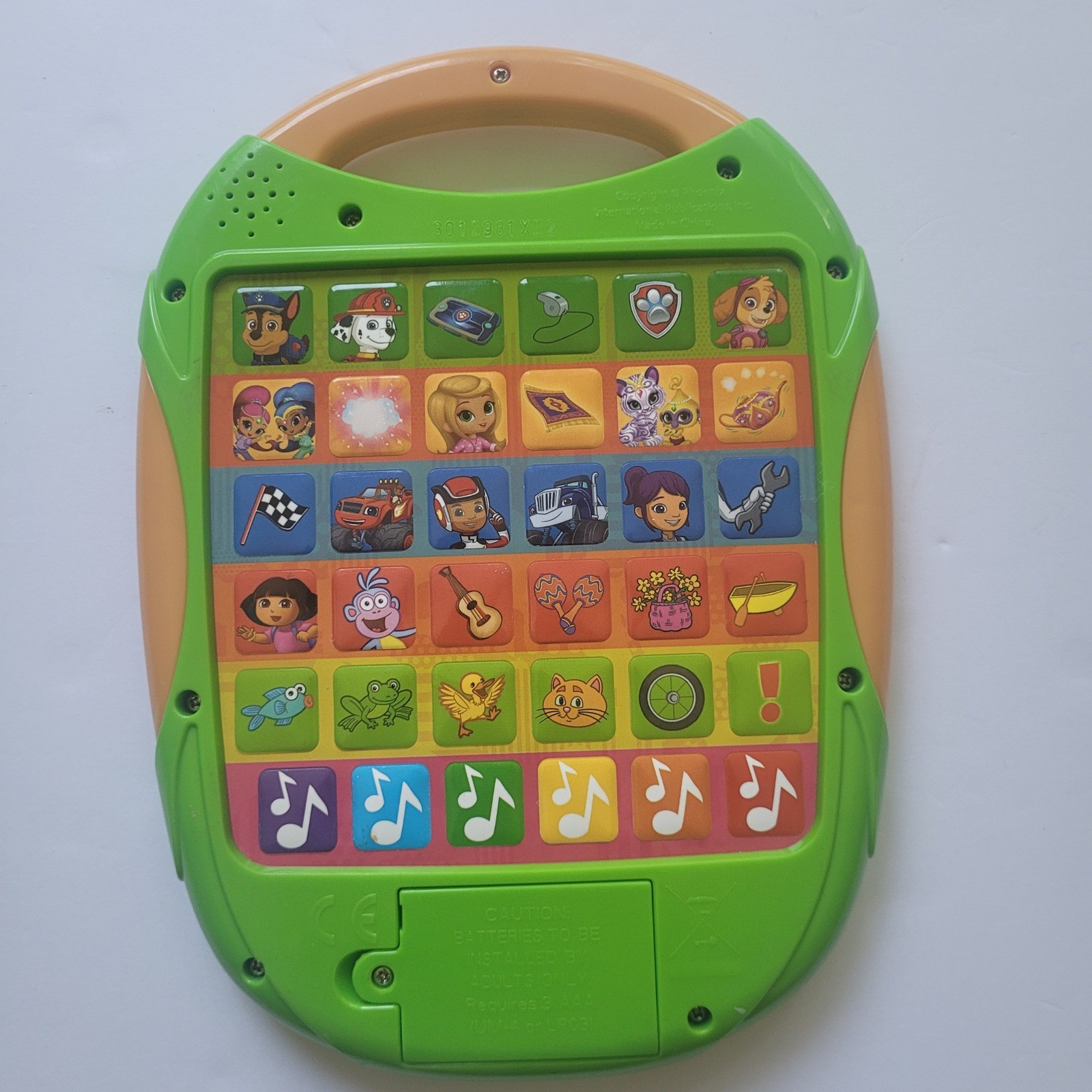 My First Smart Pad Nickelodeon Learning Tablet Alphabet Numbers