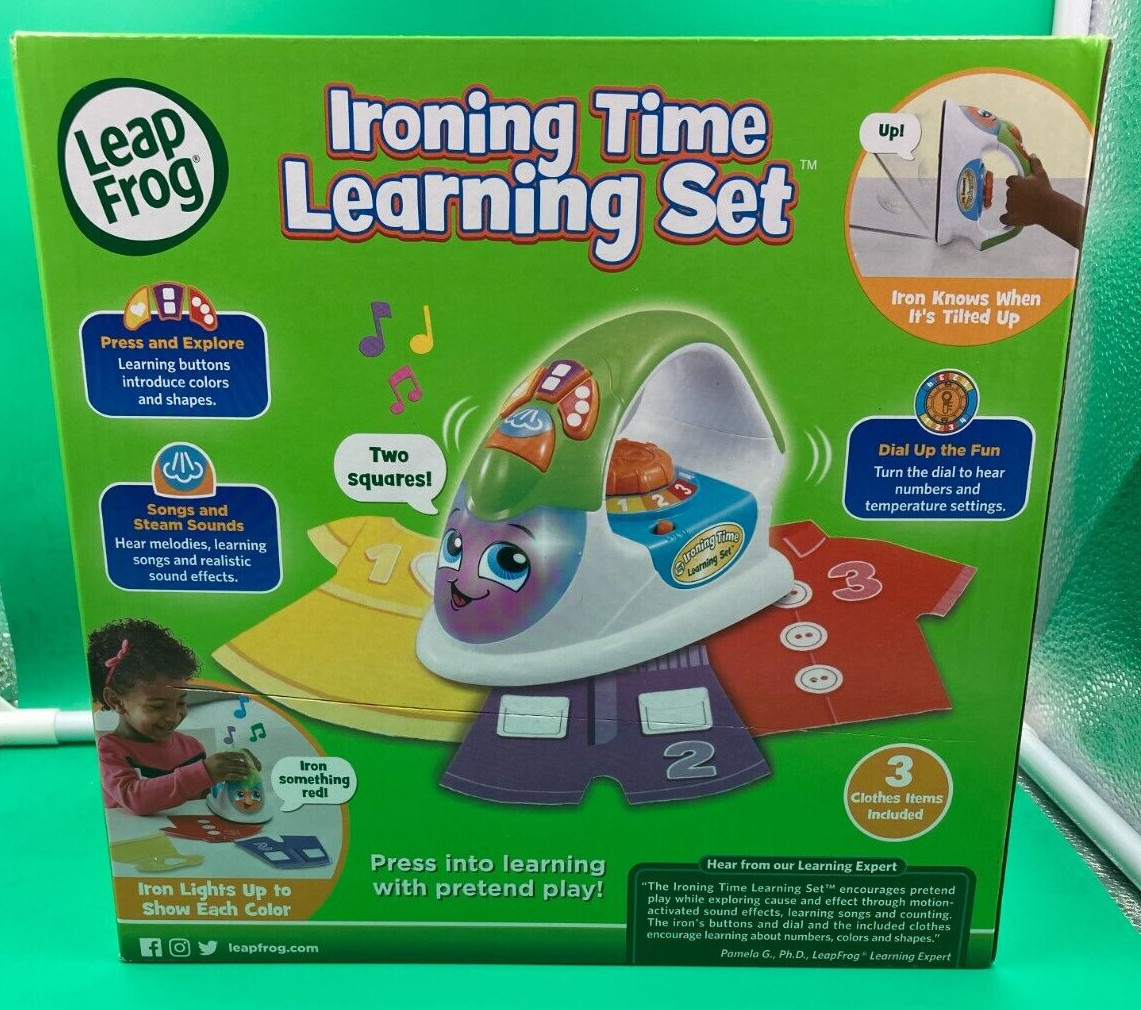 Leap Frog Ironing Time Learning Set 18+ Months New in Box