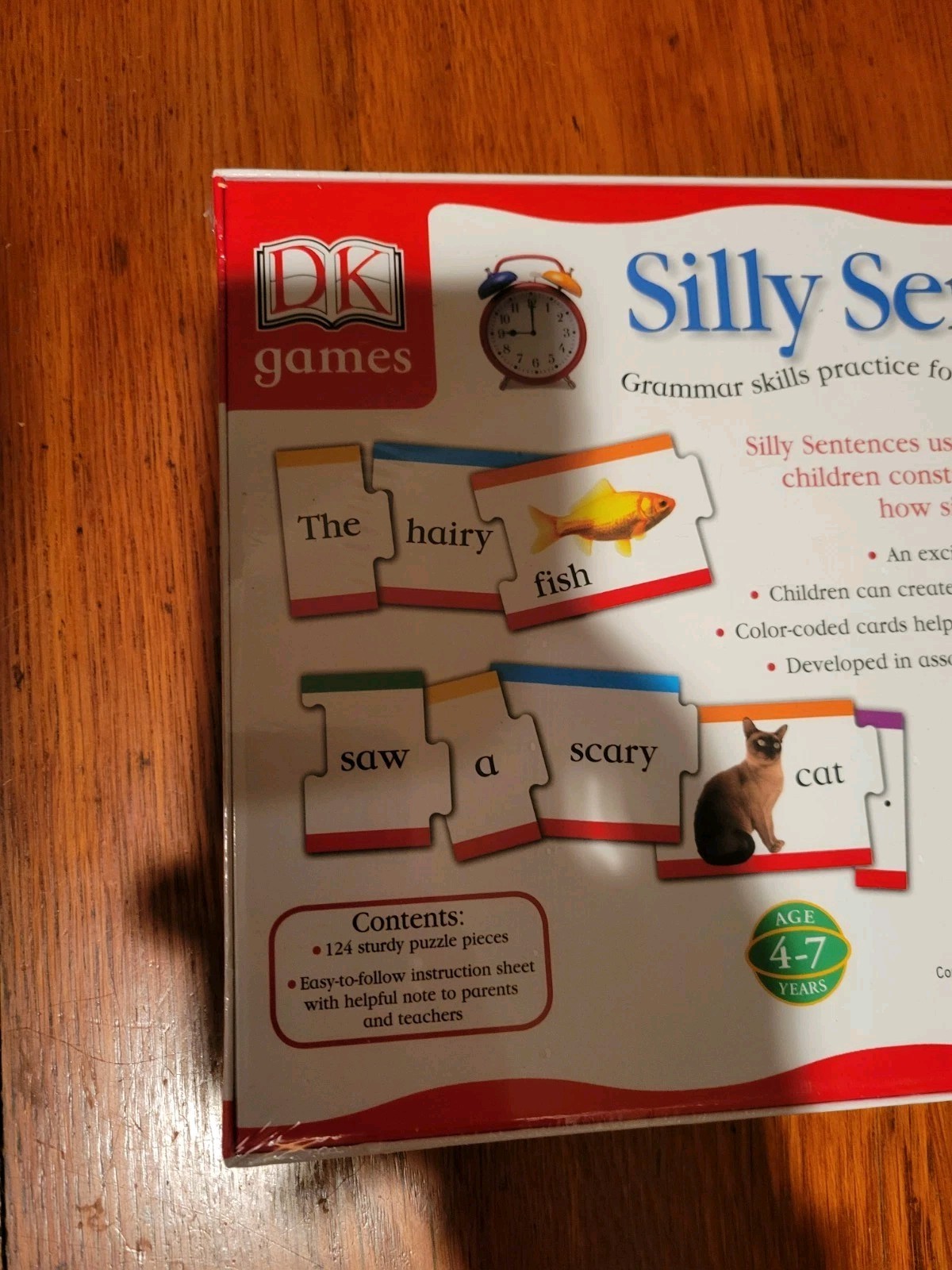 DK Publishing Silly Sentences Grammar Sentence Building Skills K-2nd Grade Class