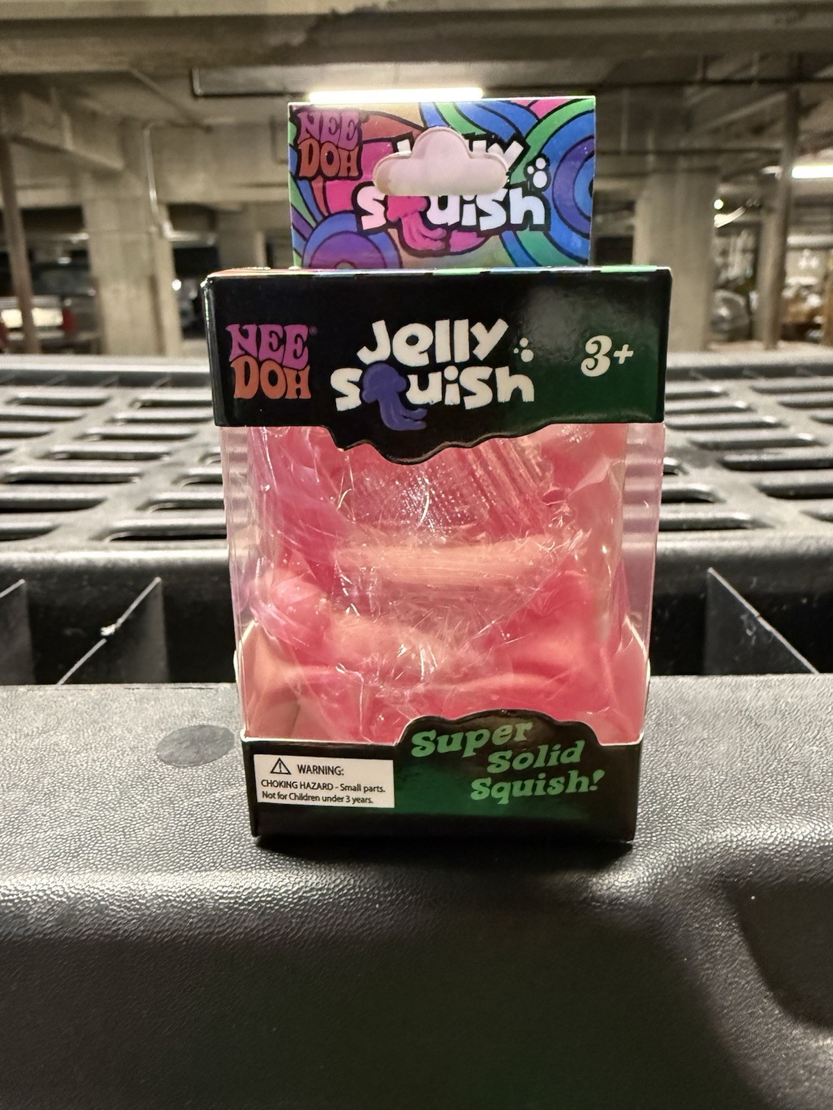 NeeDoh Pink Jelly Squish Jellyfish Fidget Sensory Toy – US Seller