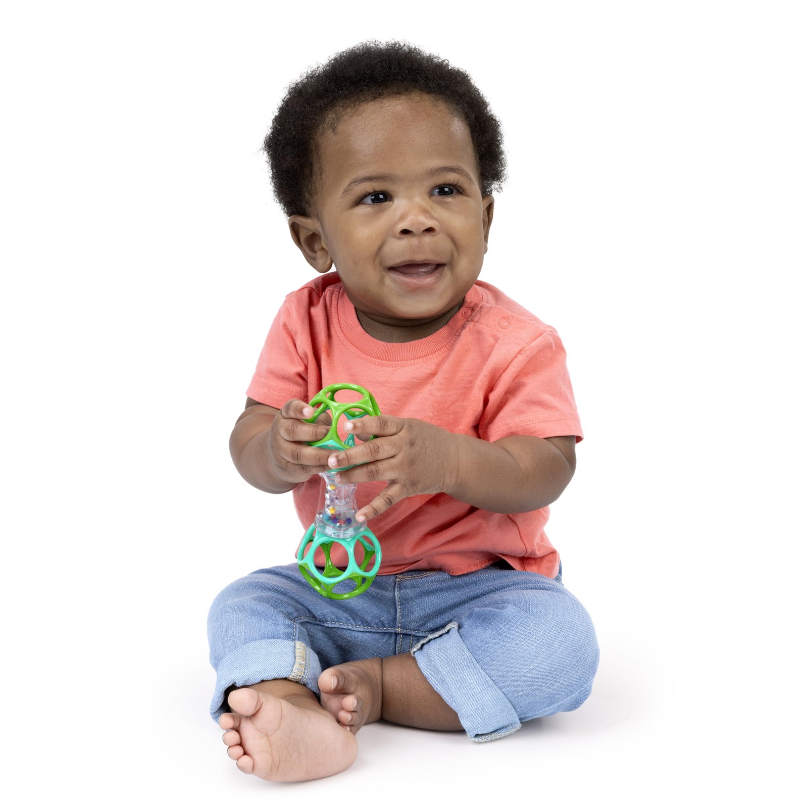 Bright Starts Oball Shaker Rattle 1 Count (Pack of 1),