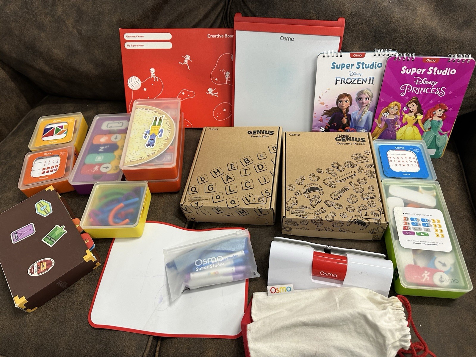 Huge Lot Of Osmo Kids Learning Games With Coding Disney Princess Detective PLUS!
